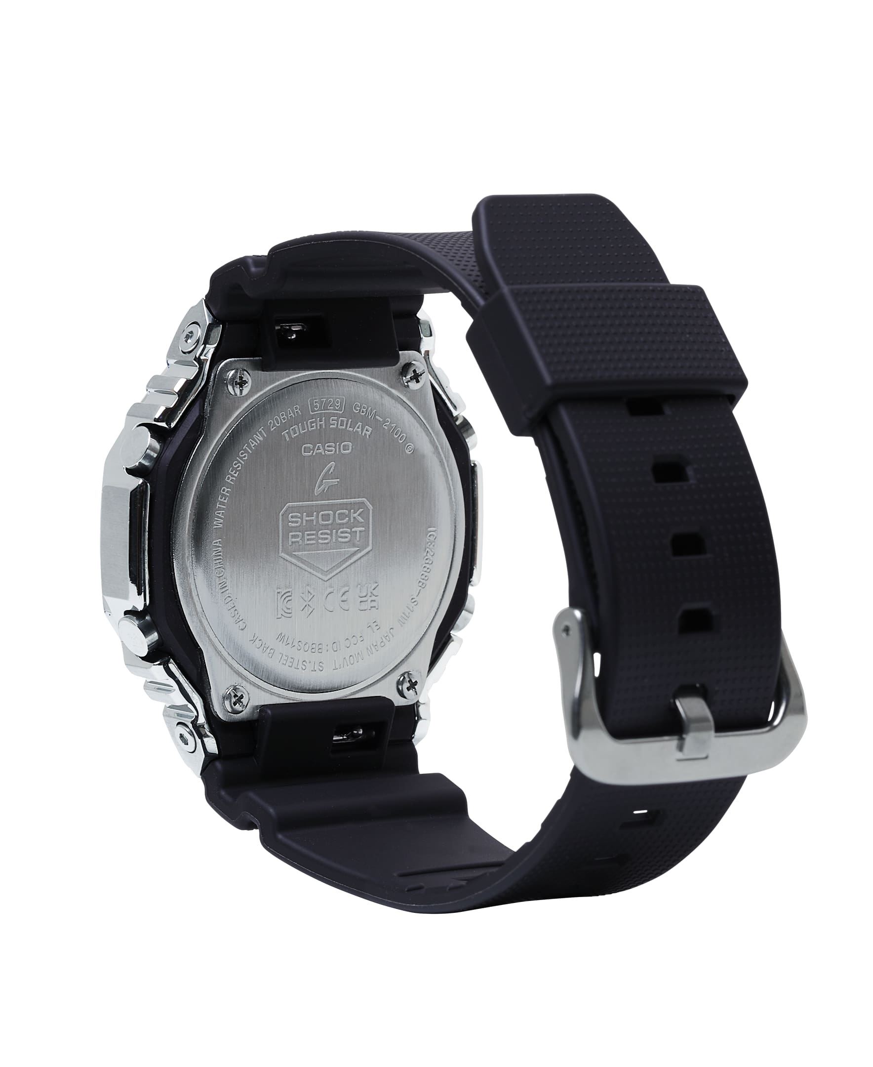 G-Shock Solar Power Black Resin Band Watch GBM2100A-1A3