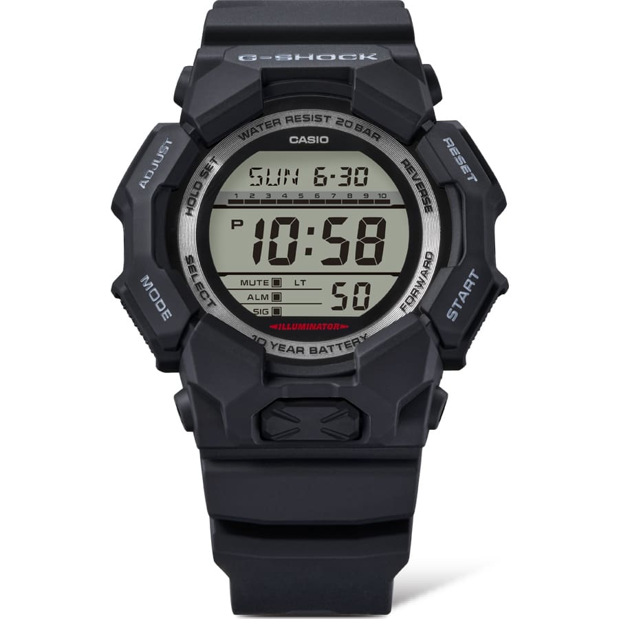 G-Shock Digital Black Resin Band Watch GD010-1D