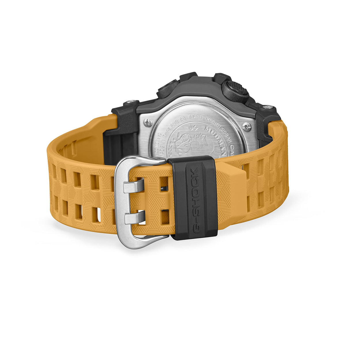 G-Shock Master of G Mudman Digital Yellow Resin Band Watch GDGB100-1A5