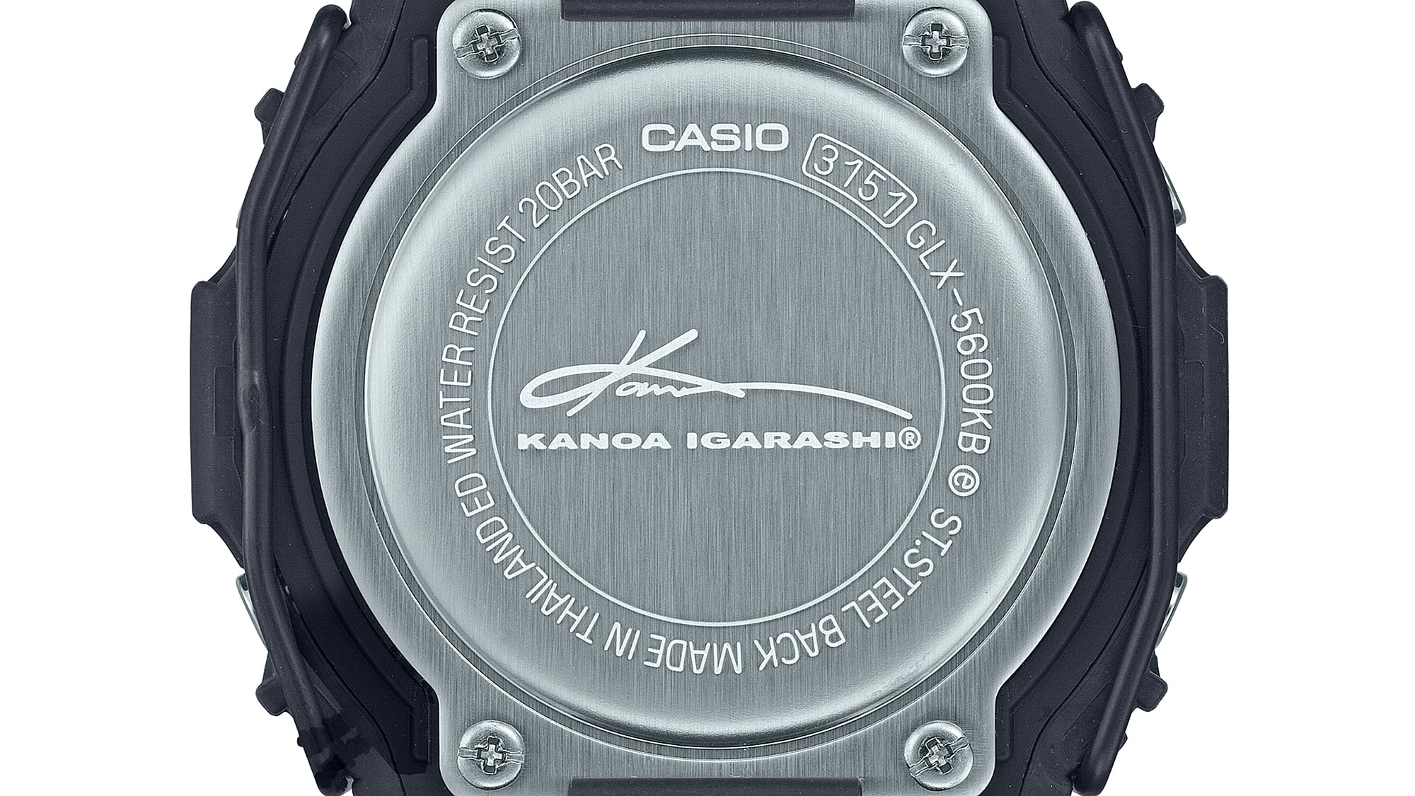G-Shock G-Glide Grey Dial Black Resin Band Watch GLX5600KB-1D