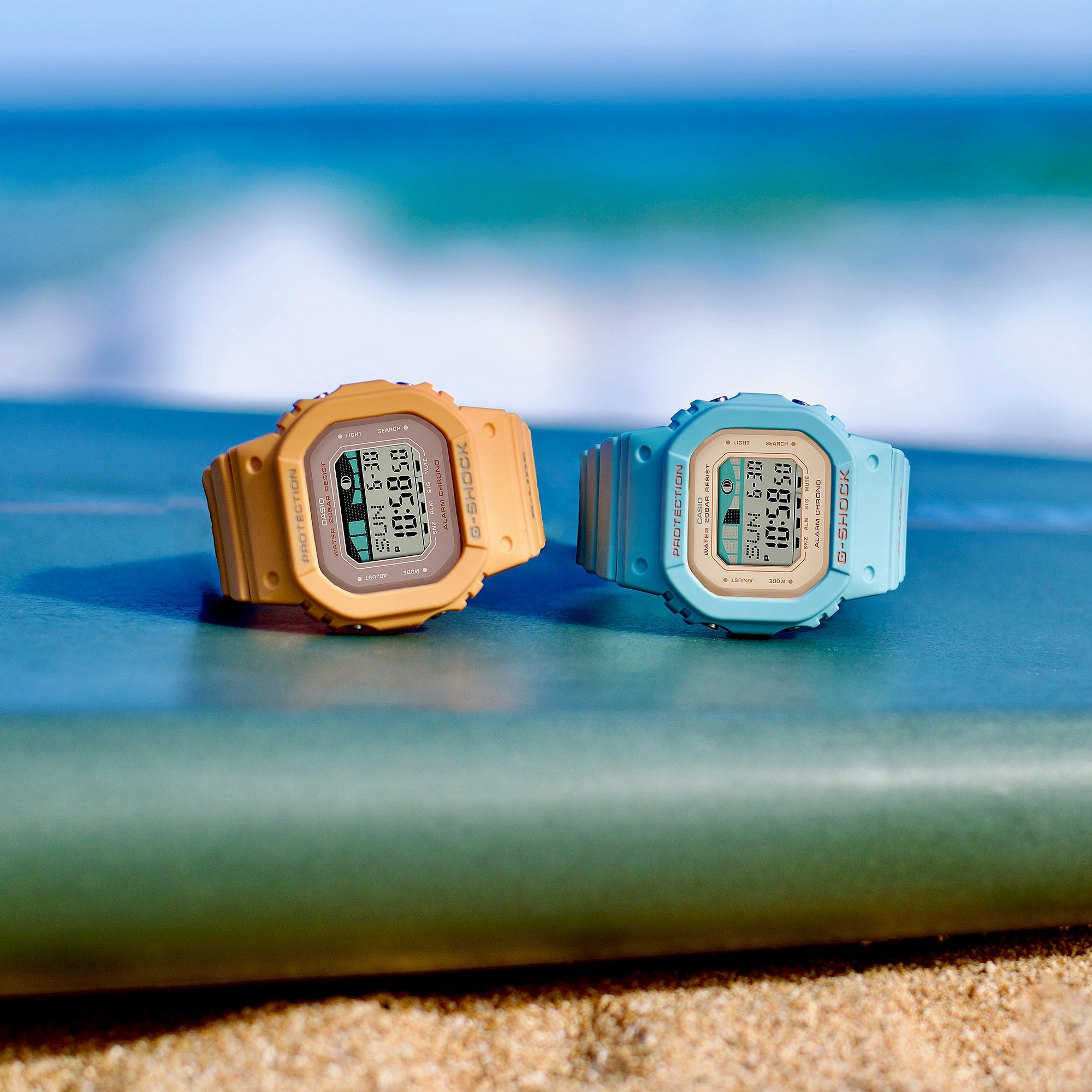 G-Shock G-LIDE GLX-5600 Series Orange Resin Watch GLXS5600-4D