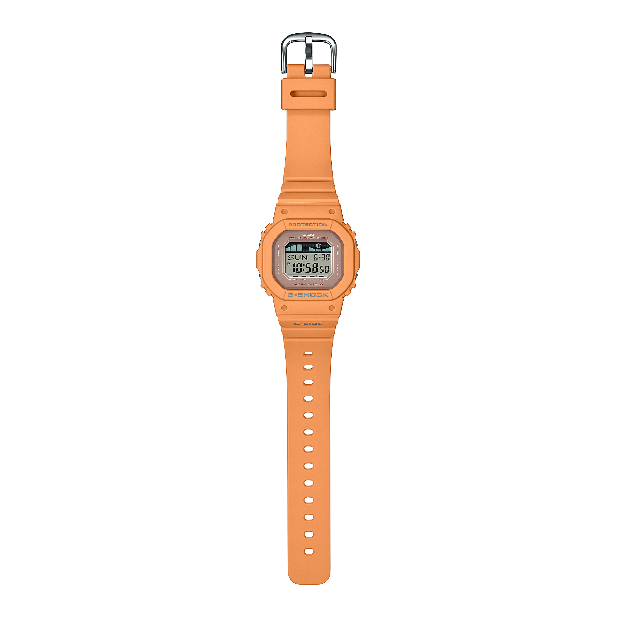 G-Shock G-LIDE GLX-5600 Series Orange Resin Watch GLXS5600-4D