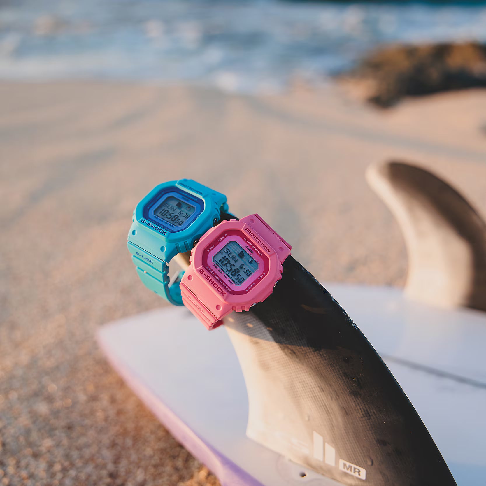 G-Shock G-lide Pink Resin Band Watch GLXS5610-4D