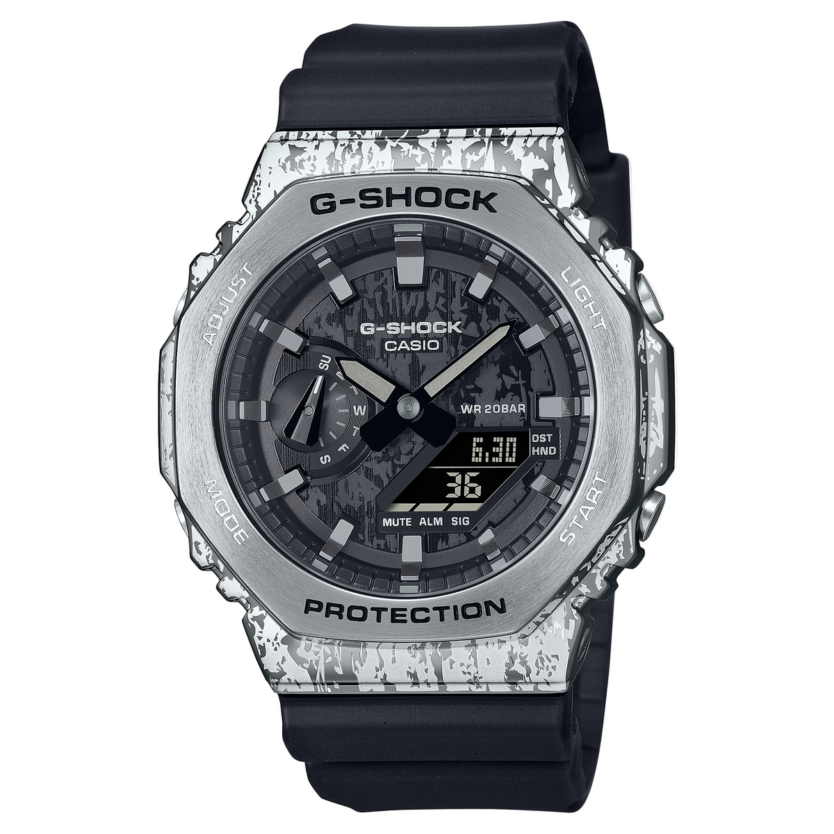 G-Shock G-Steel Black Resin Band Watch GM2100GC-1A