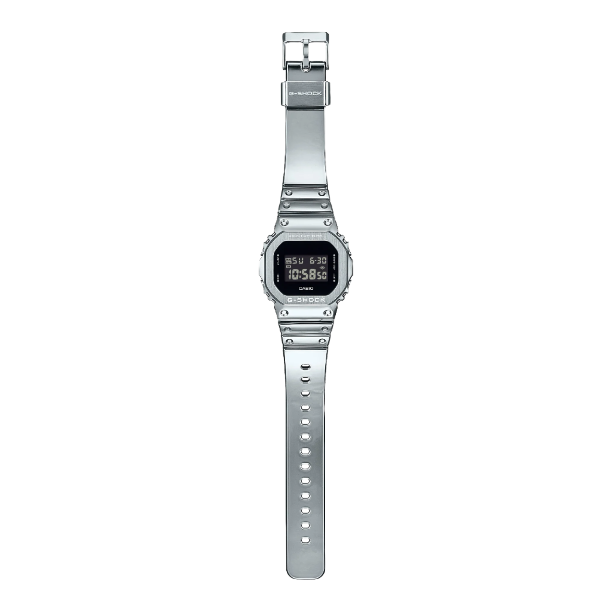 G-Shock G-Steel Black Dial Stainless Steel Watch GM5600YM-8D