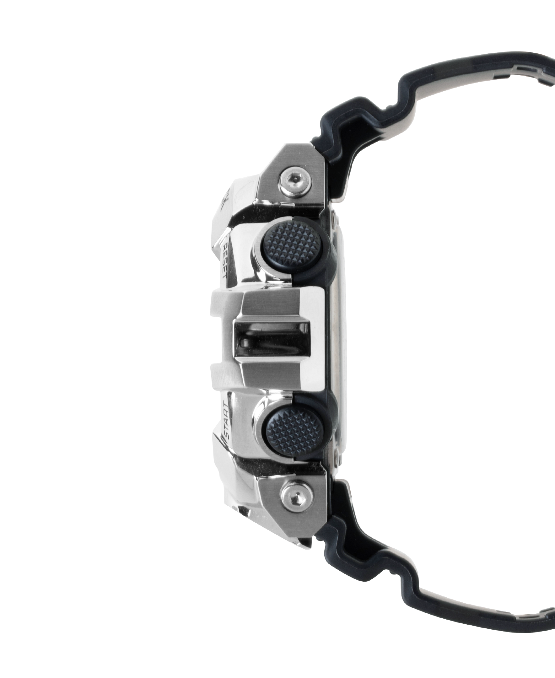 G-Shock G-Steel Silver Dial Black Resin Band Watch GM700-1A