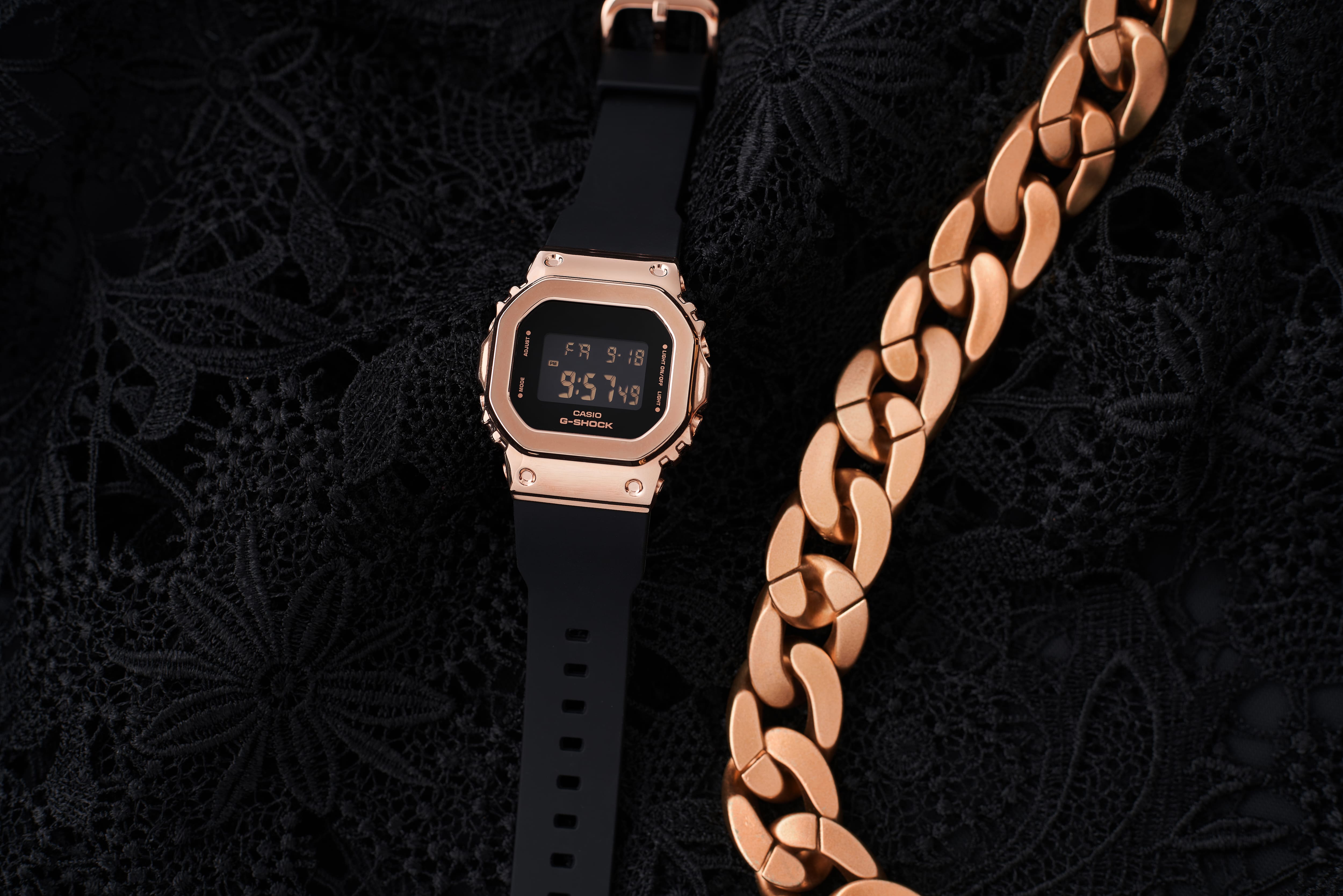 G-Shock Black Resin Band Watch GMS5600PG-1D