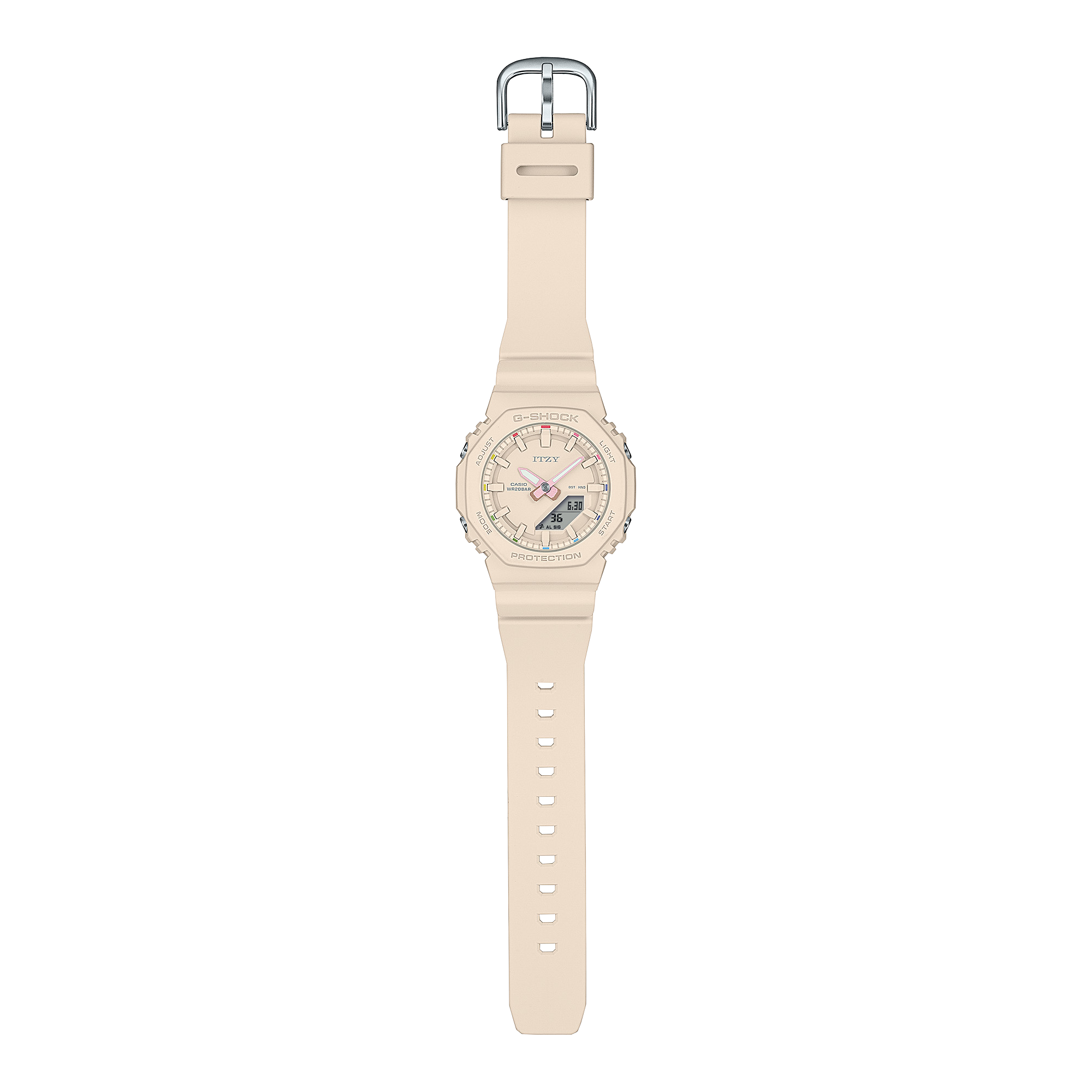 G-Shock Analog Digital Itzy Collaboration Ivory Resin Band GMAP2100IT-4A