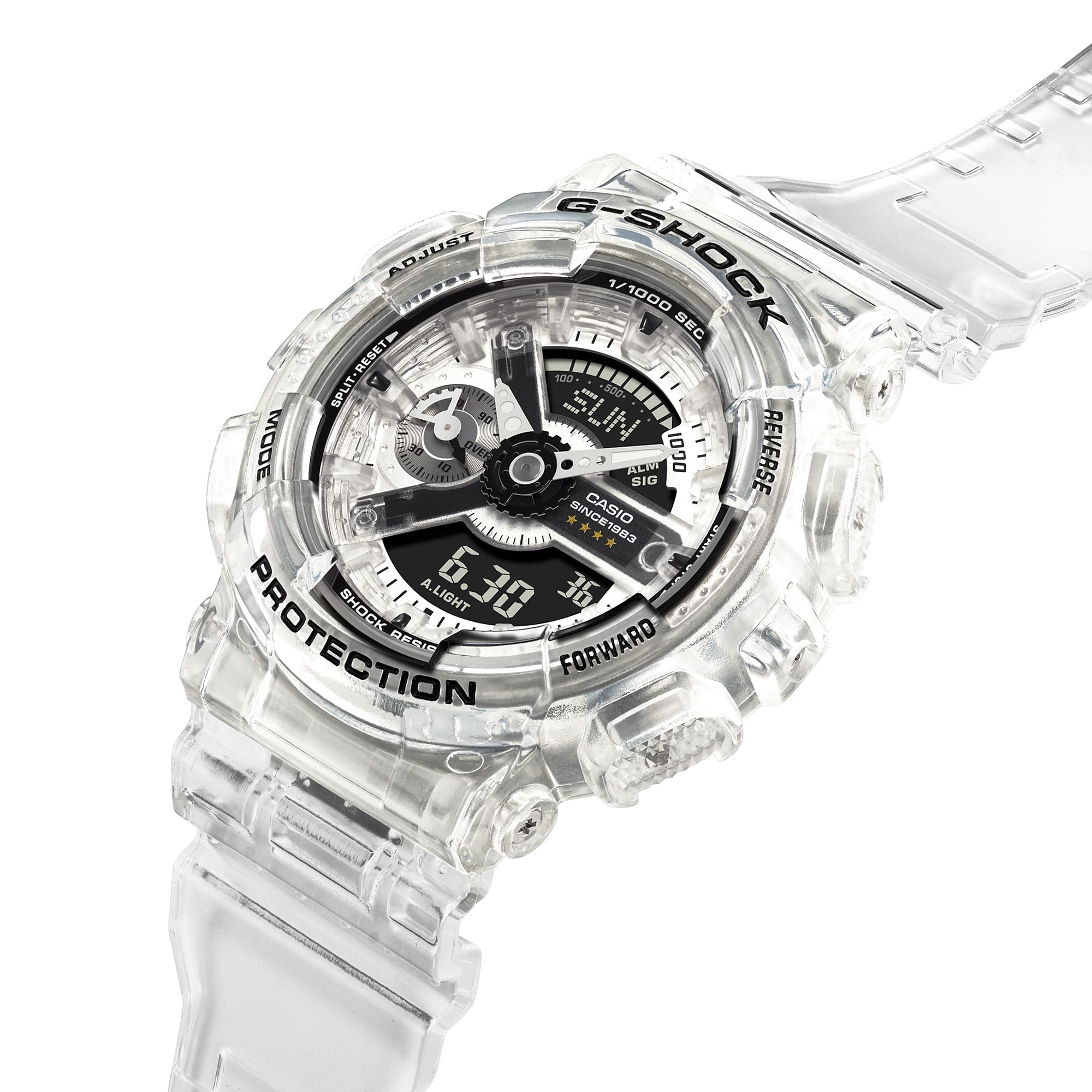 G-Shock Analog Digital Mid DUO Resin Band Watch GMAS114RX-7A