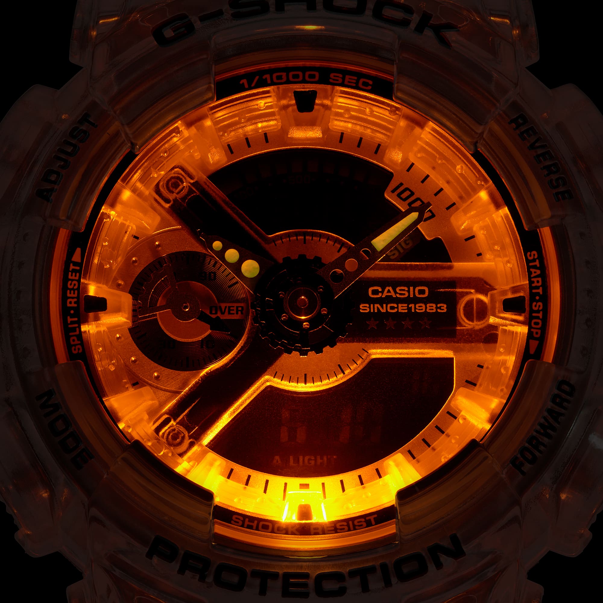 G-Shock Analog Digital Mid DUO Resin Band Watch GMAS114RX-7A