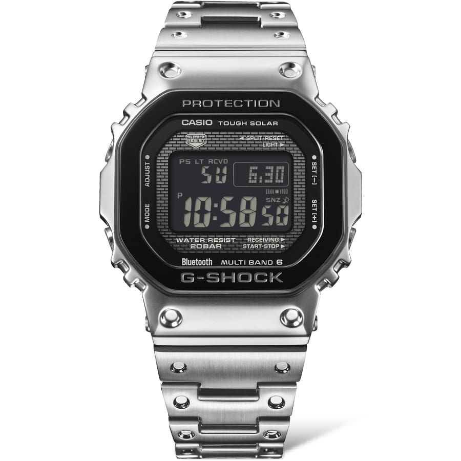 G-Shock G-Steel Black Dial Stainless Steel Watch GMWB5000BT-1D