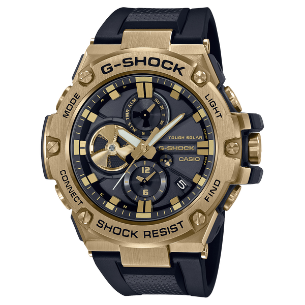 G-Shock Solar Black Resin Band Watch GSTB100GB-1A9