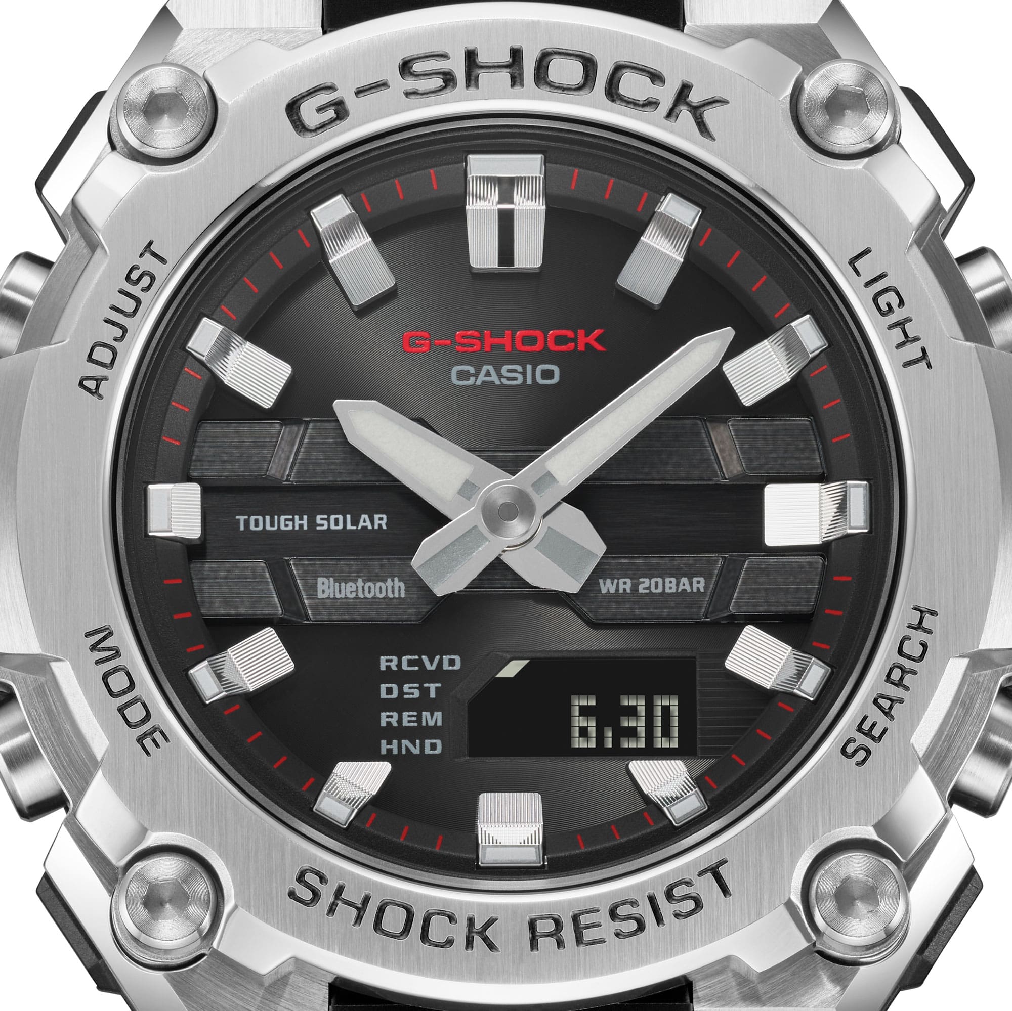 G-Shock Black Resin Band Black Dial Watch GSTB600-1A