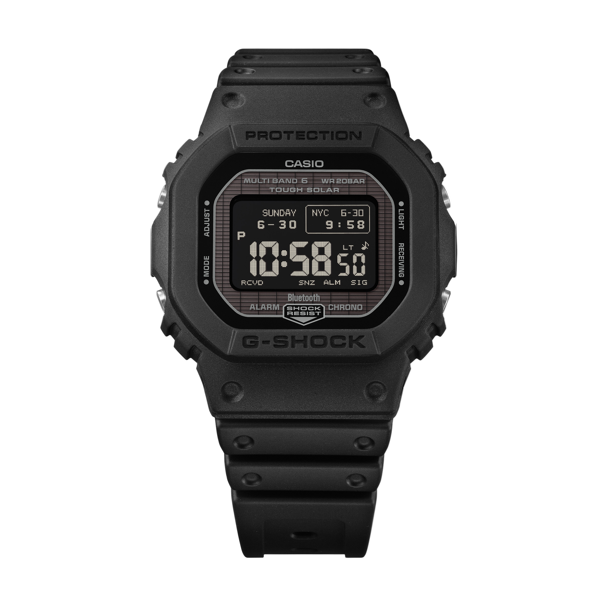 G-Shock Digital Black Dial Black Resin Band Watch GWBX5600-1A1
