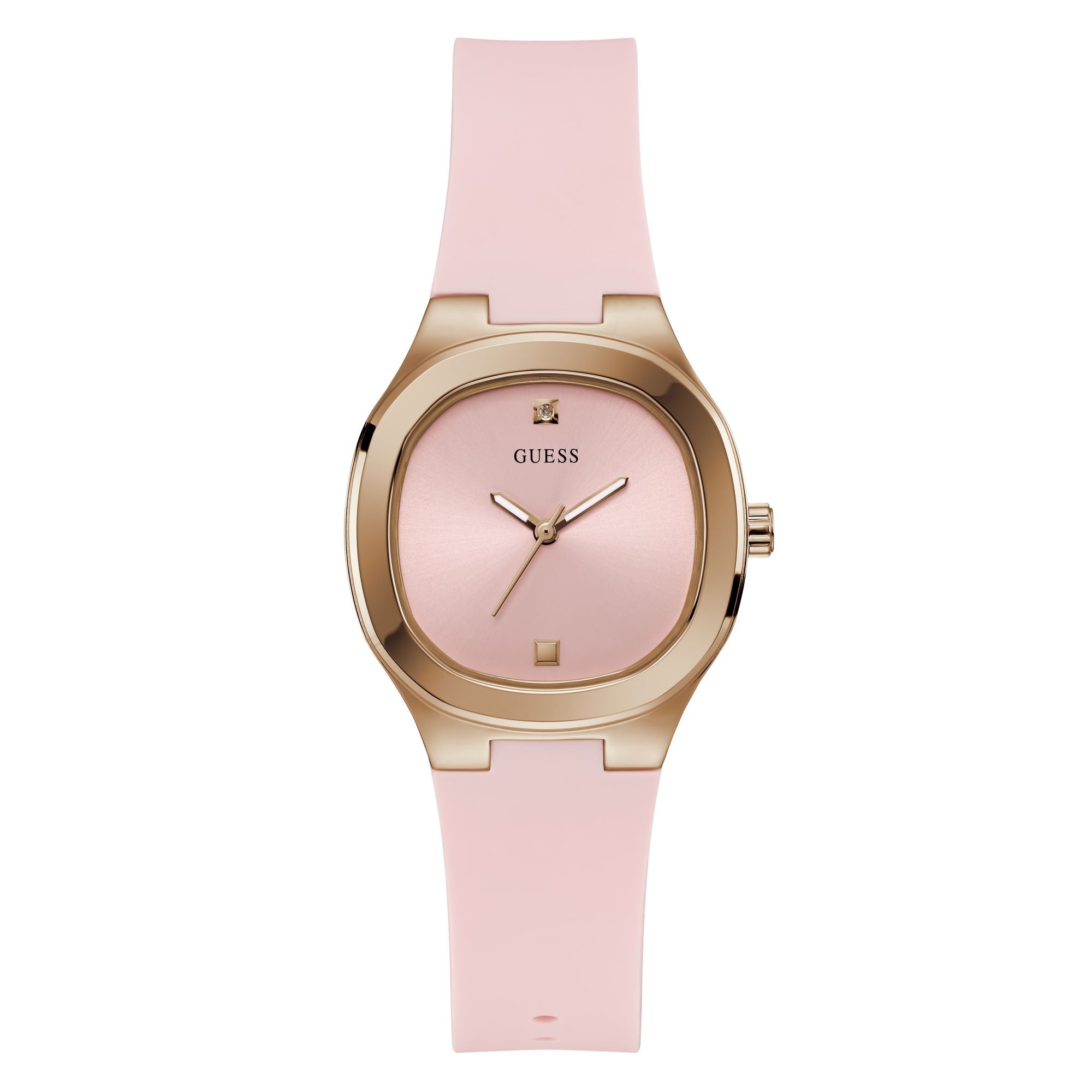 Guess Eve Dress Pink Rose Gold Tone Watch GW0658L2 Guess Eve Dress Pink Rose Gold Tone Watch GW0658L2