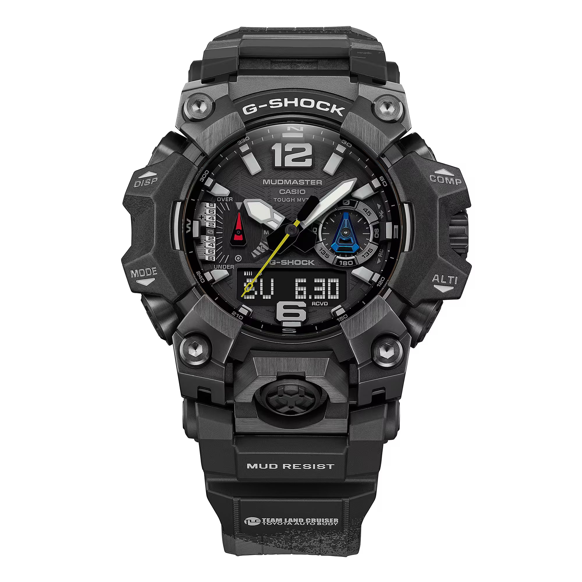 G-Shock Master of G-Land Mudmaster TEAM LAND CRUISER TOYOTA AUTO BODY Collab Watch GWGB1000TLC-1A