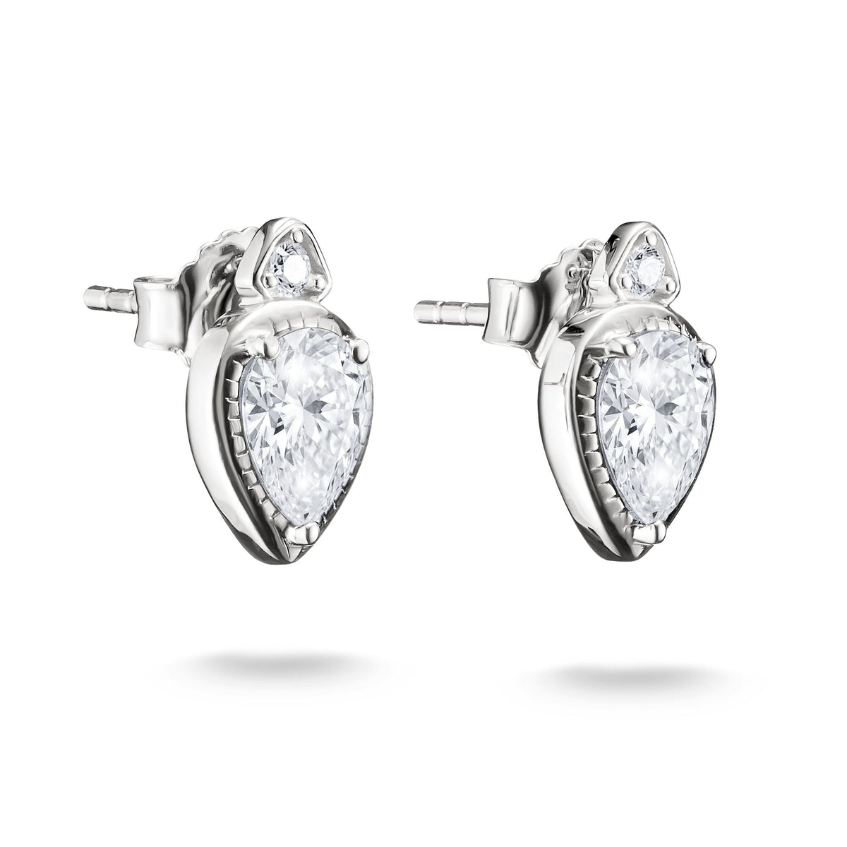 Thomas Sabo Ear studs with zirconia in teardrop shape