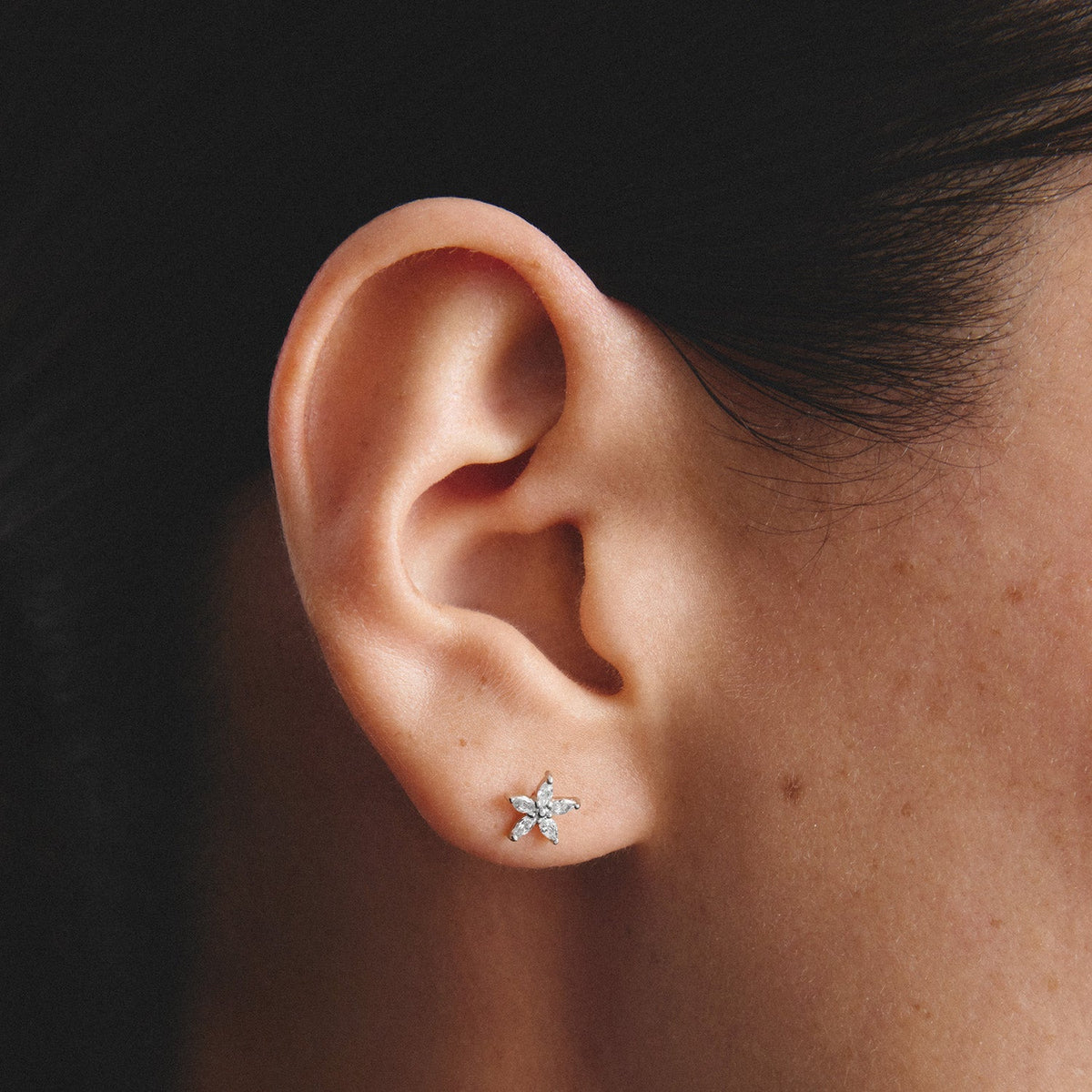Thomas Sabo Stud earrings flower with zirconia TH2376 TH2376 view 2