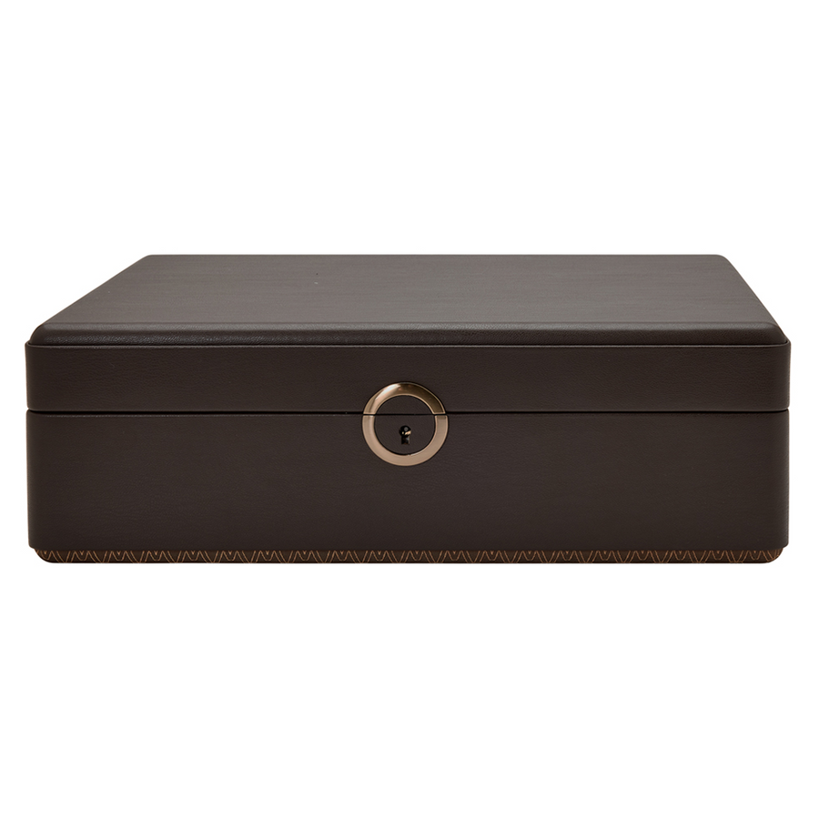 Wolf Earth 5 Piece Watch Box with Storage