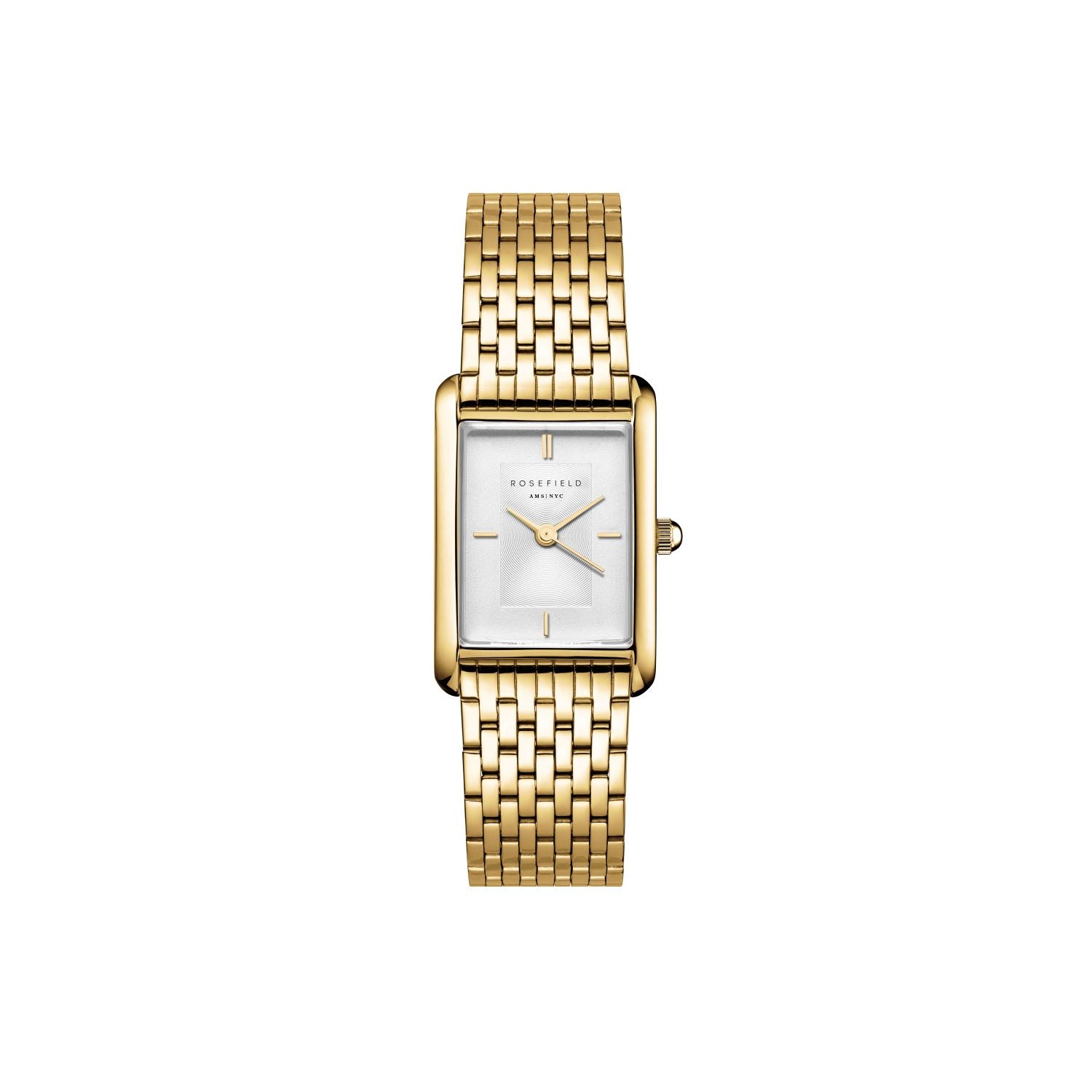 gold watch the boxy white gold rosefield