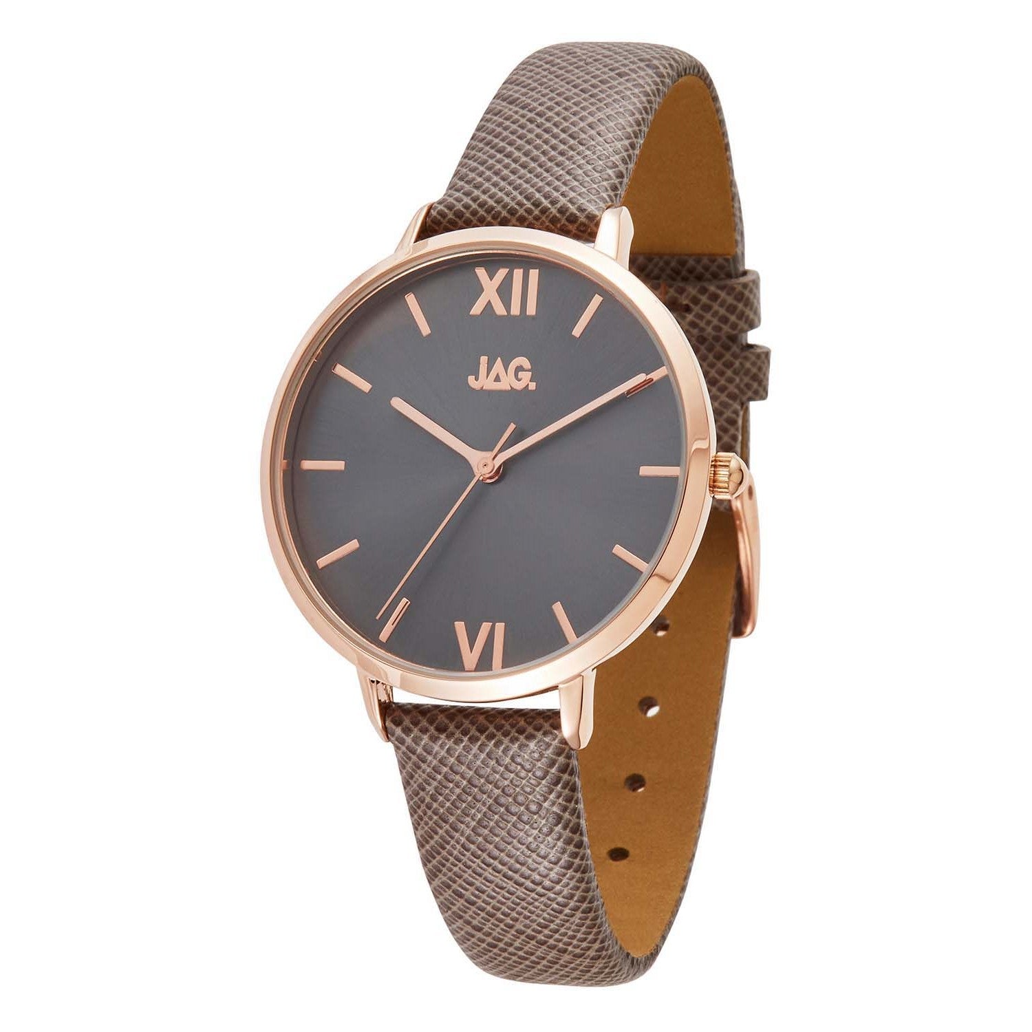 Jag Sophie 36mm Dark Grey Alloy Watch for Women Classic Style