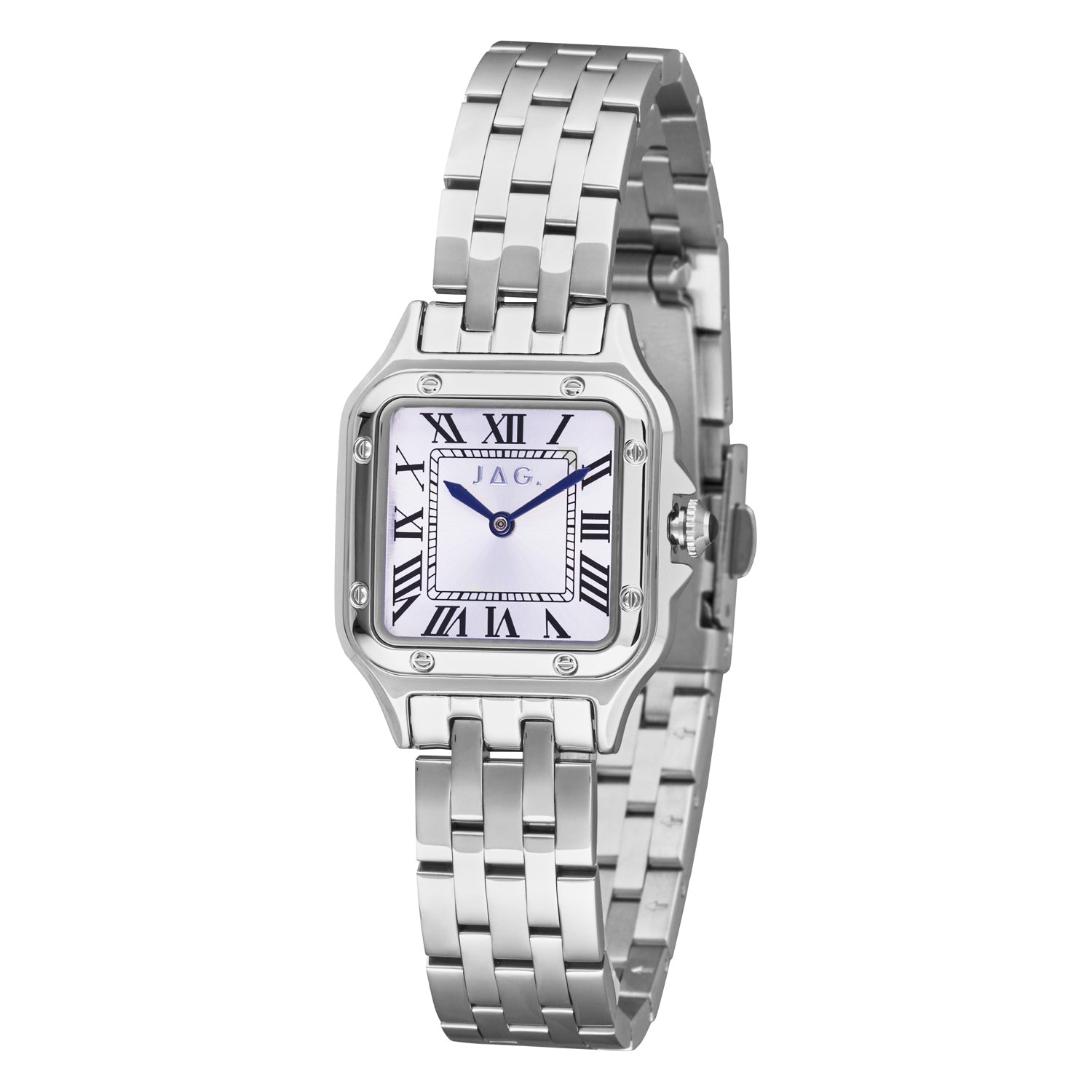 Jag Riana Silver Alloy 26mm Women’s Watch Elegant Minimalist Timepiece