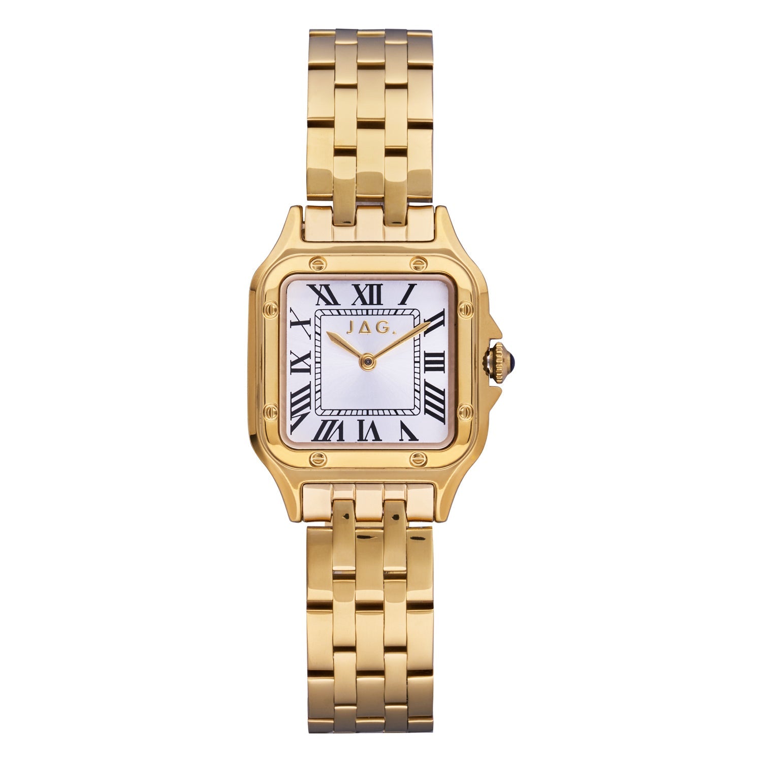 Jag Riana Gold Alloy 26mm Womens Watch Versatile Sophisticated Design