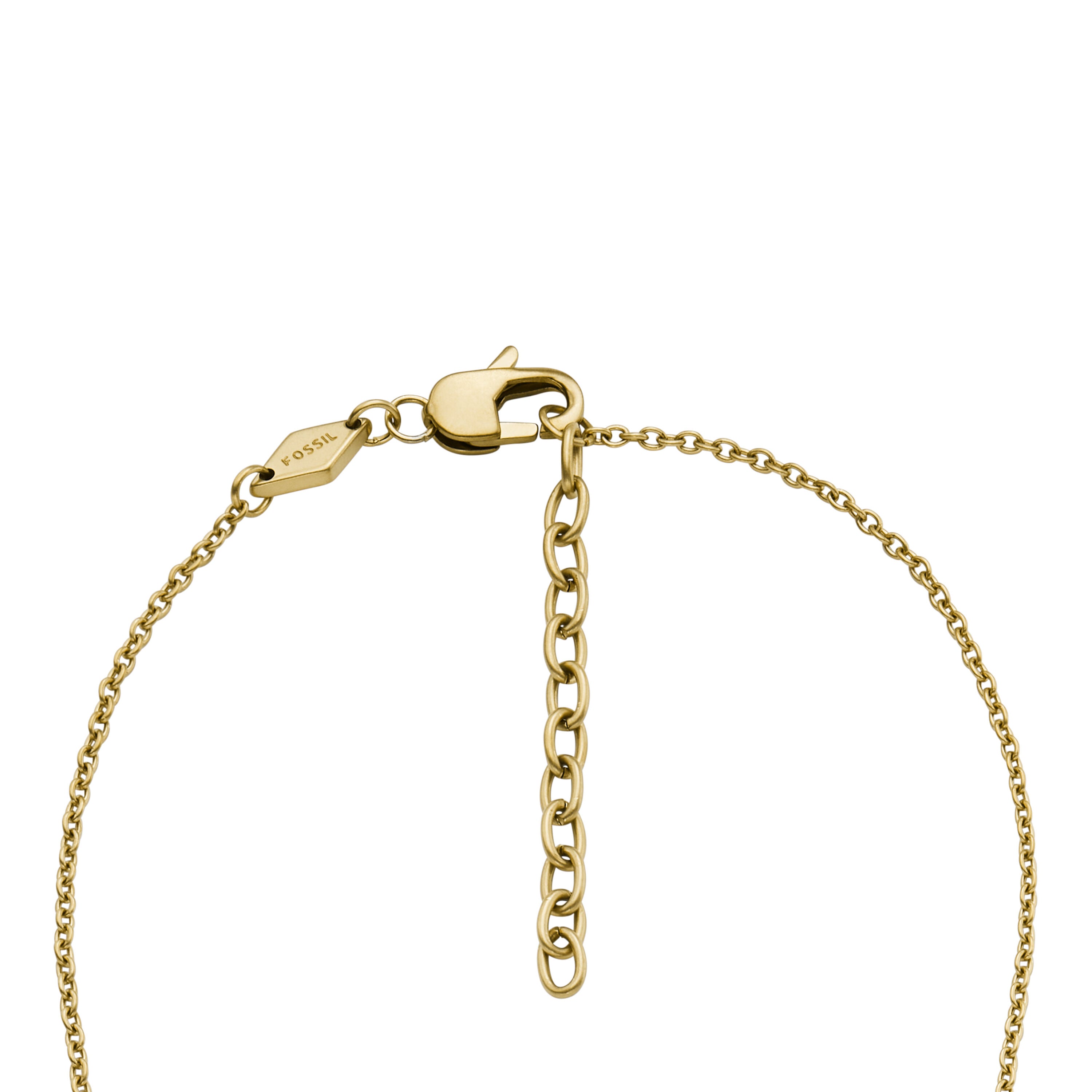 Fossil Harlow Gold Necklace JF04609710
