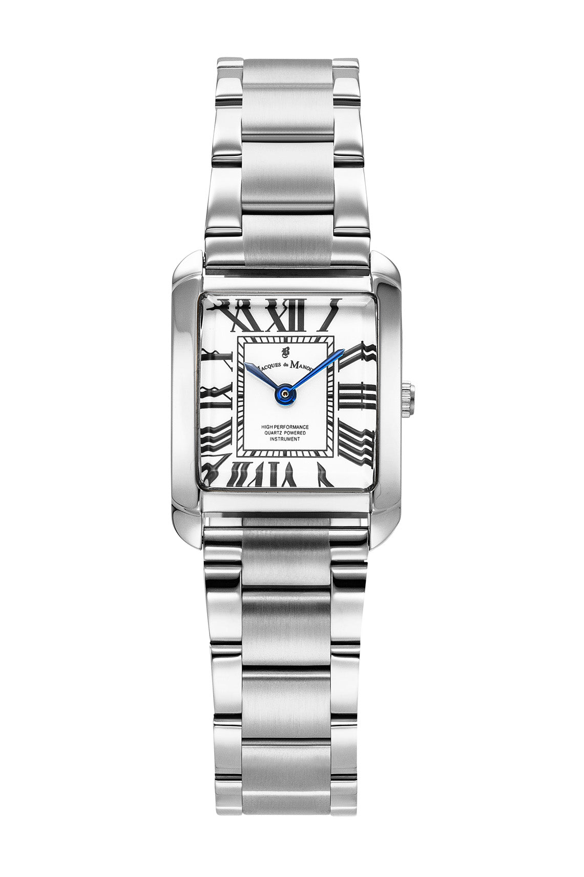 JDM Emily 22x19mm White Dial Stainless Steel Strap Watch