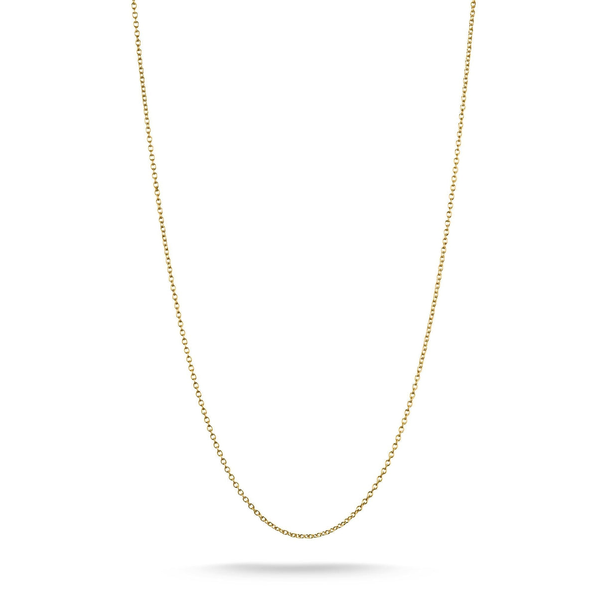 Thomas Sabo Gold-Tone Stainless Steel Anchor Chain Necklace 1mm TKE1105SY45 front packshot