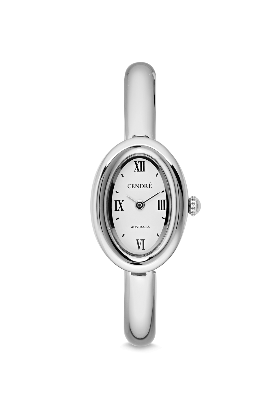 Cendré Kate White Dial Silver Women's Watch — front