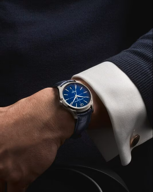 Baume Mercier Clifton 39mm Blue Dial Automatic Steel Mens Watch