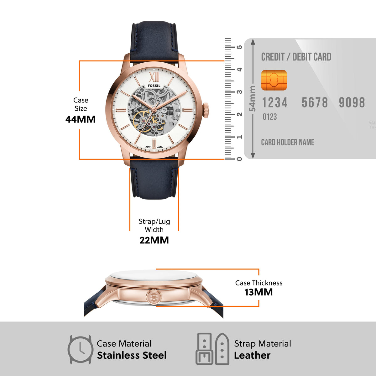 Fossil Townsman ME3293 view 7