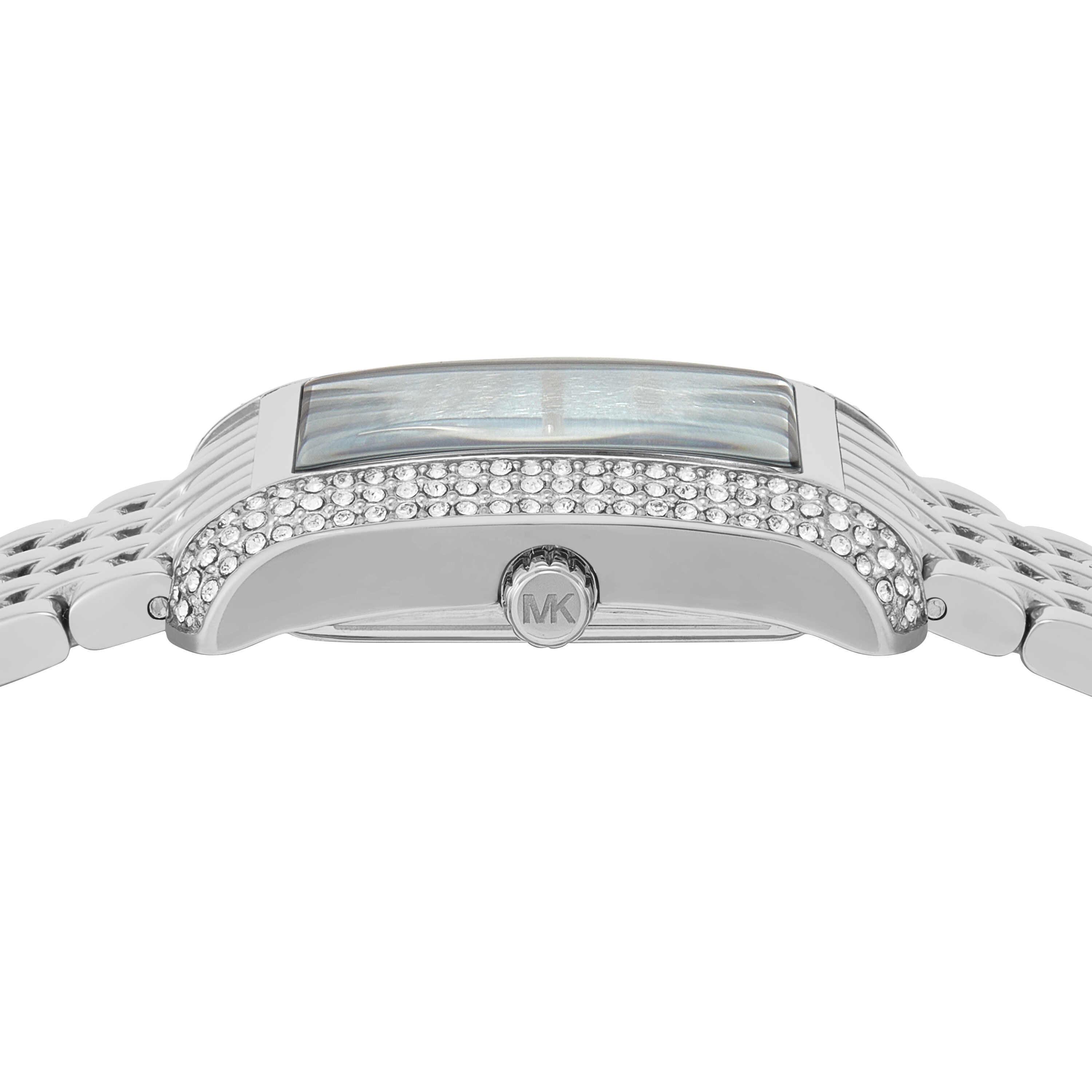 Michael Kors Emery Blue Dial Stainless Steel Watch MK4829