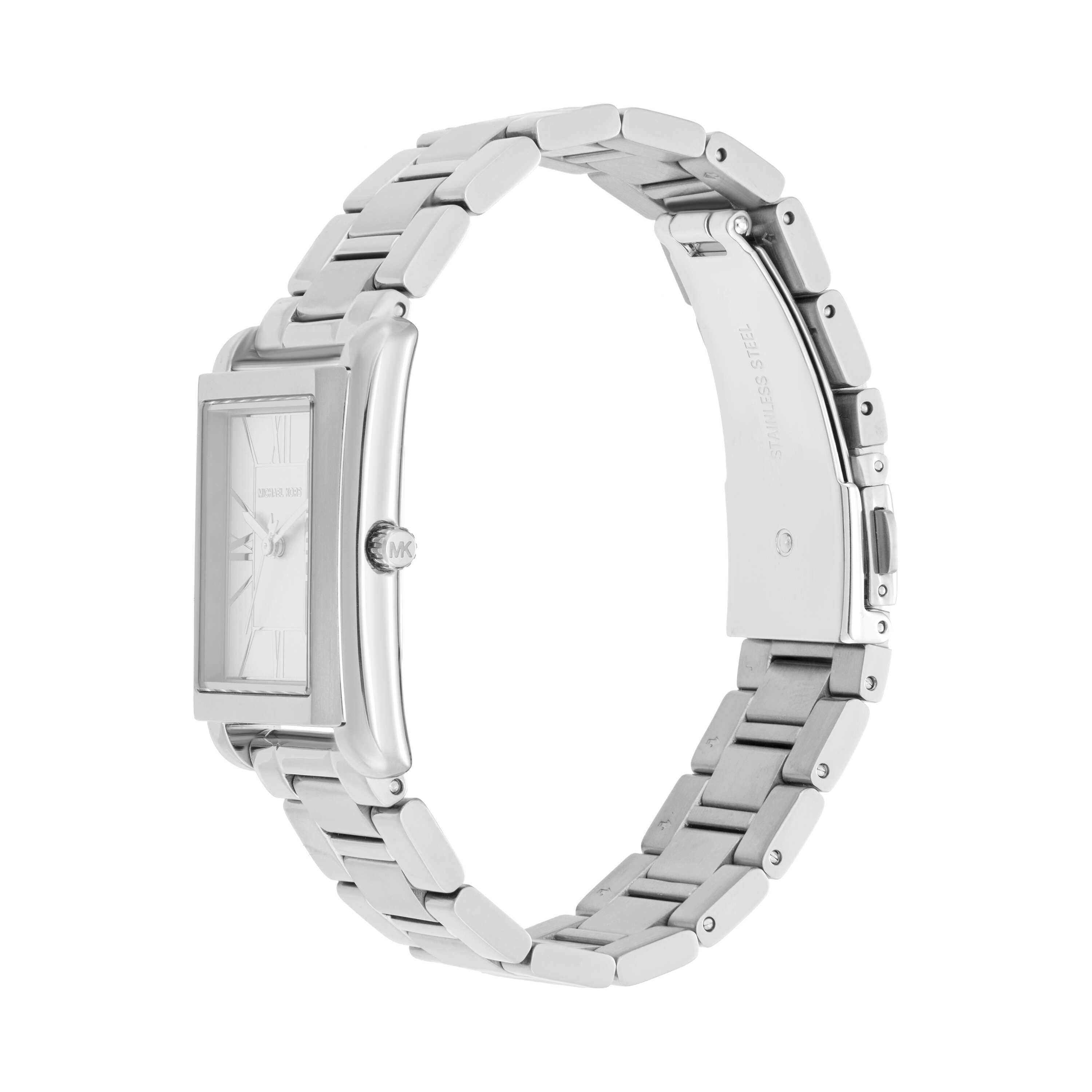 Michael Kors Essex Silver Dial Stainless Steel Watch MK4906