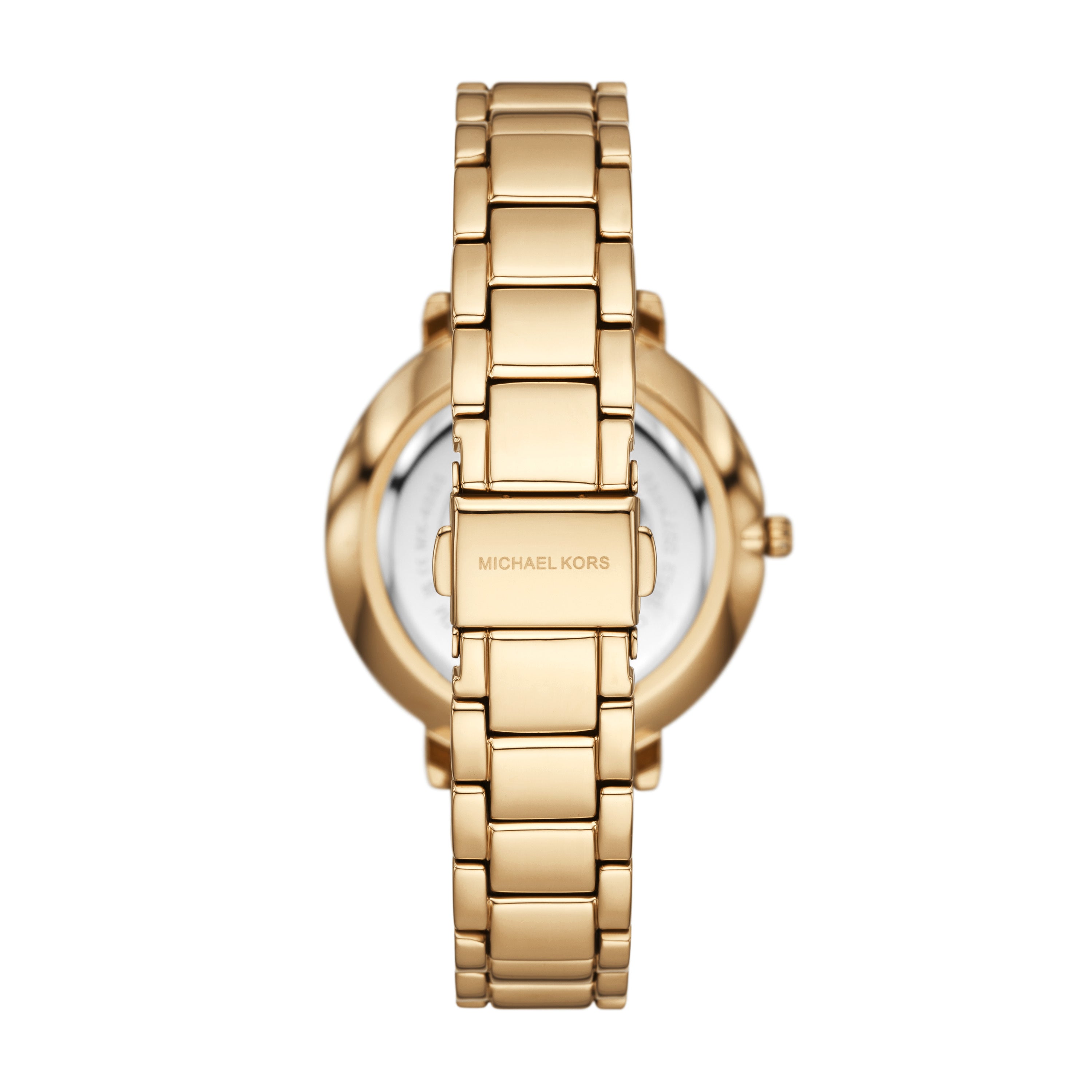 Michael Kors Pyper White Dial Gold Stainless Steel Watch MK4919