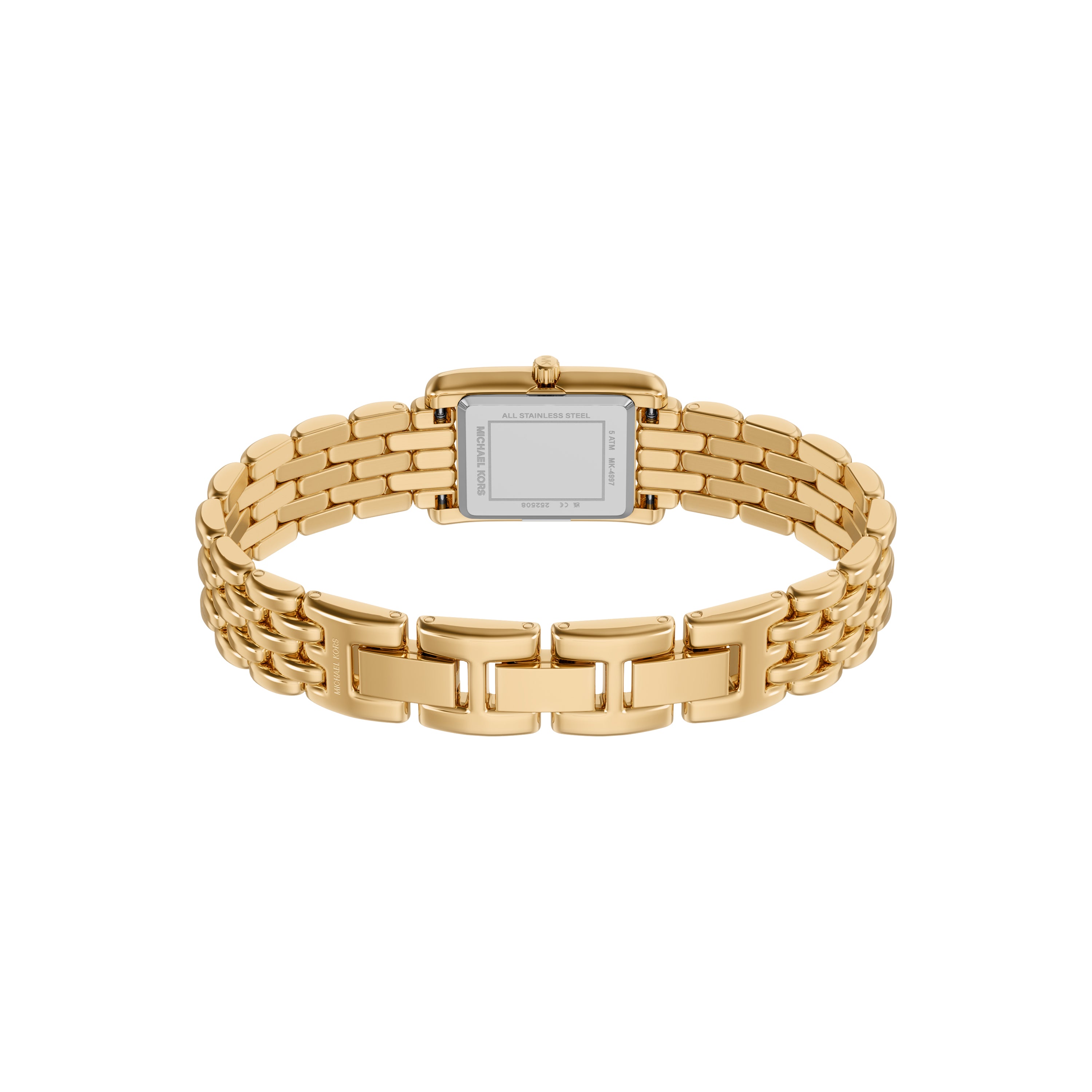 Michael Kors Essex Gold Dial Stainless Steel Watch MK4997