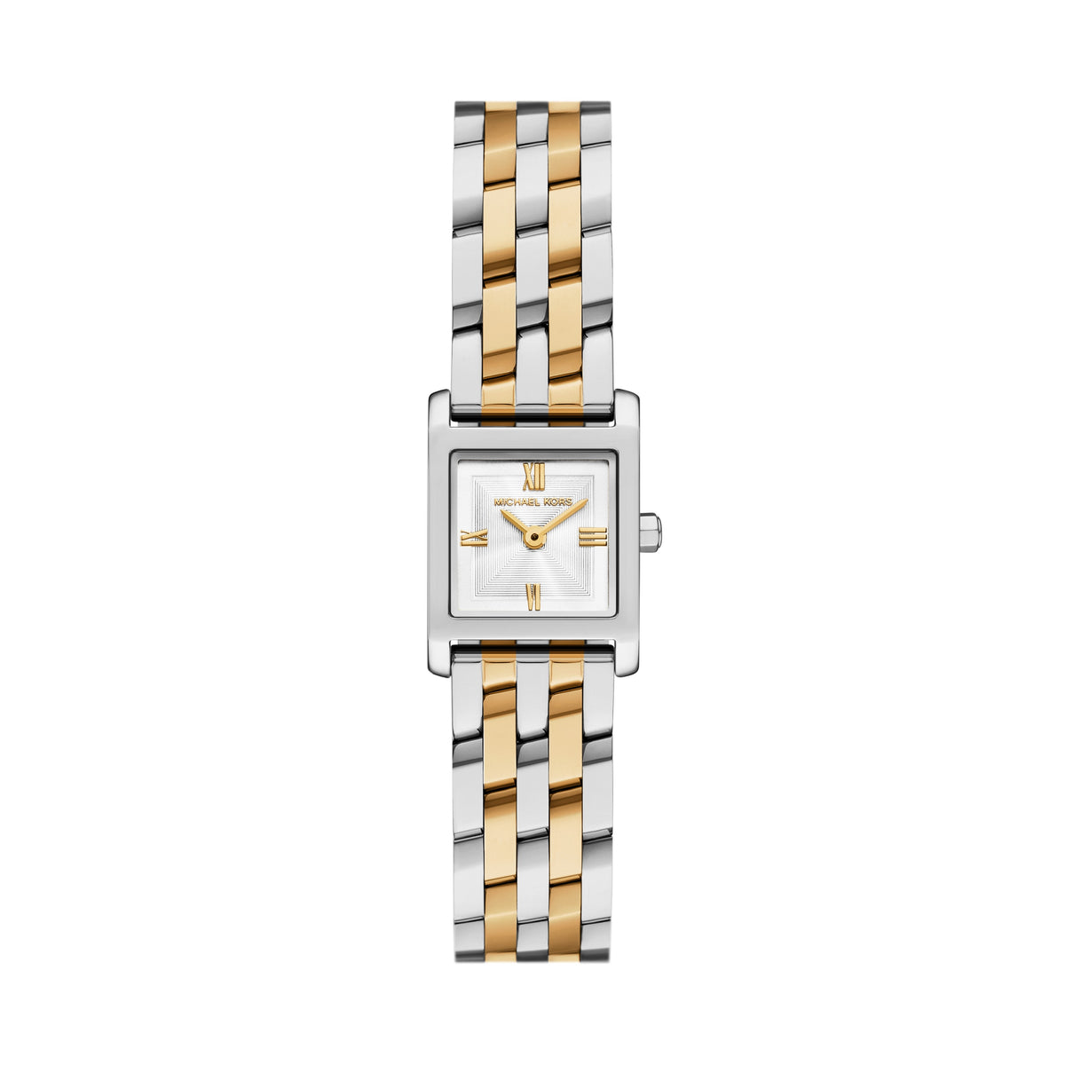 Michael Kors Micro Georgie Two Tone Stainless Steel Watch MK7612