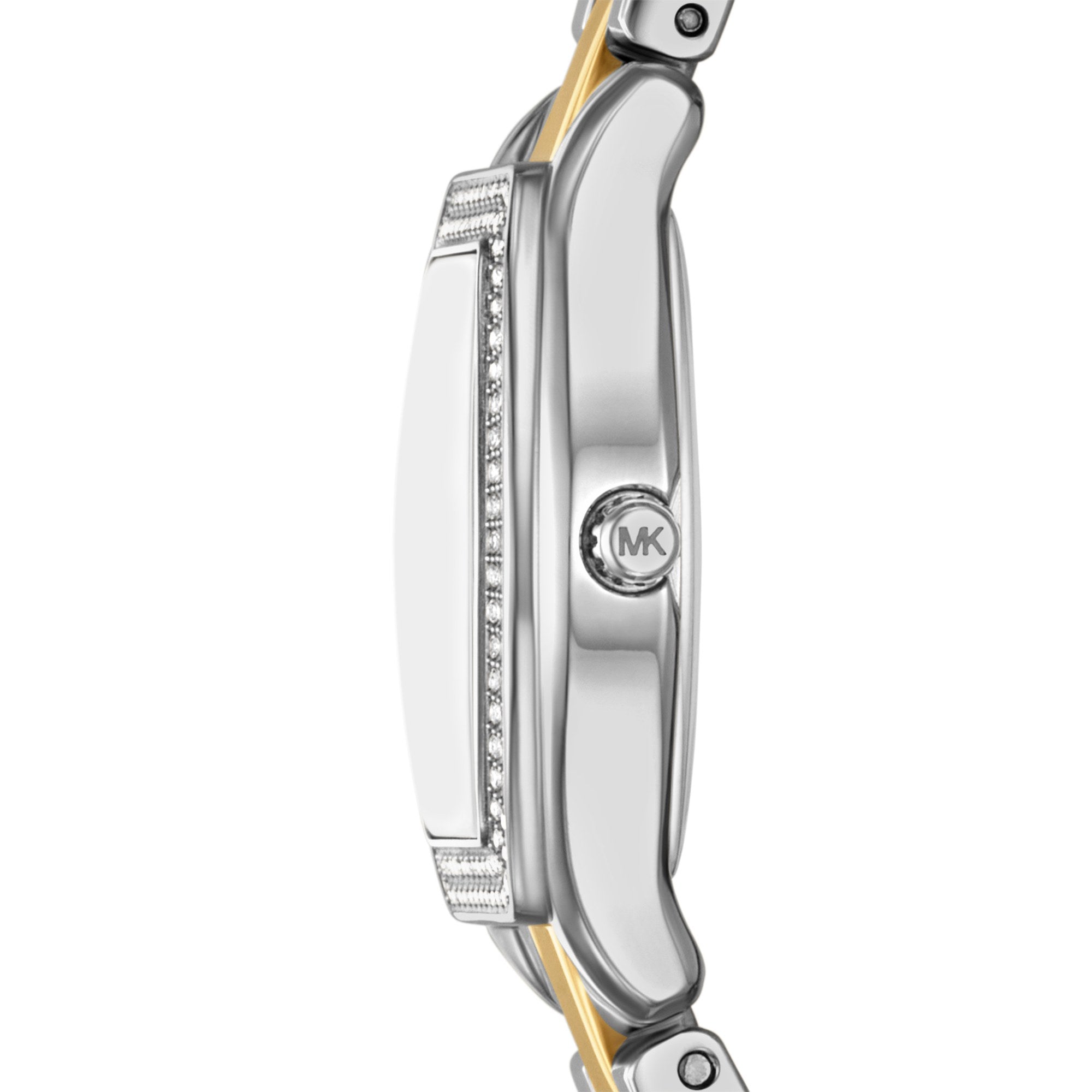 Michael Kors women's watch, white dial (view 2)