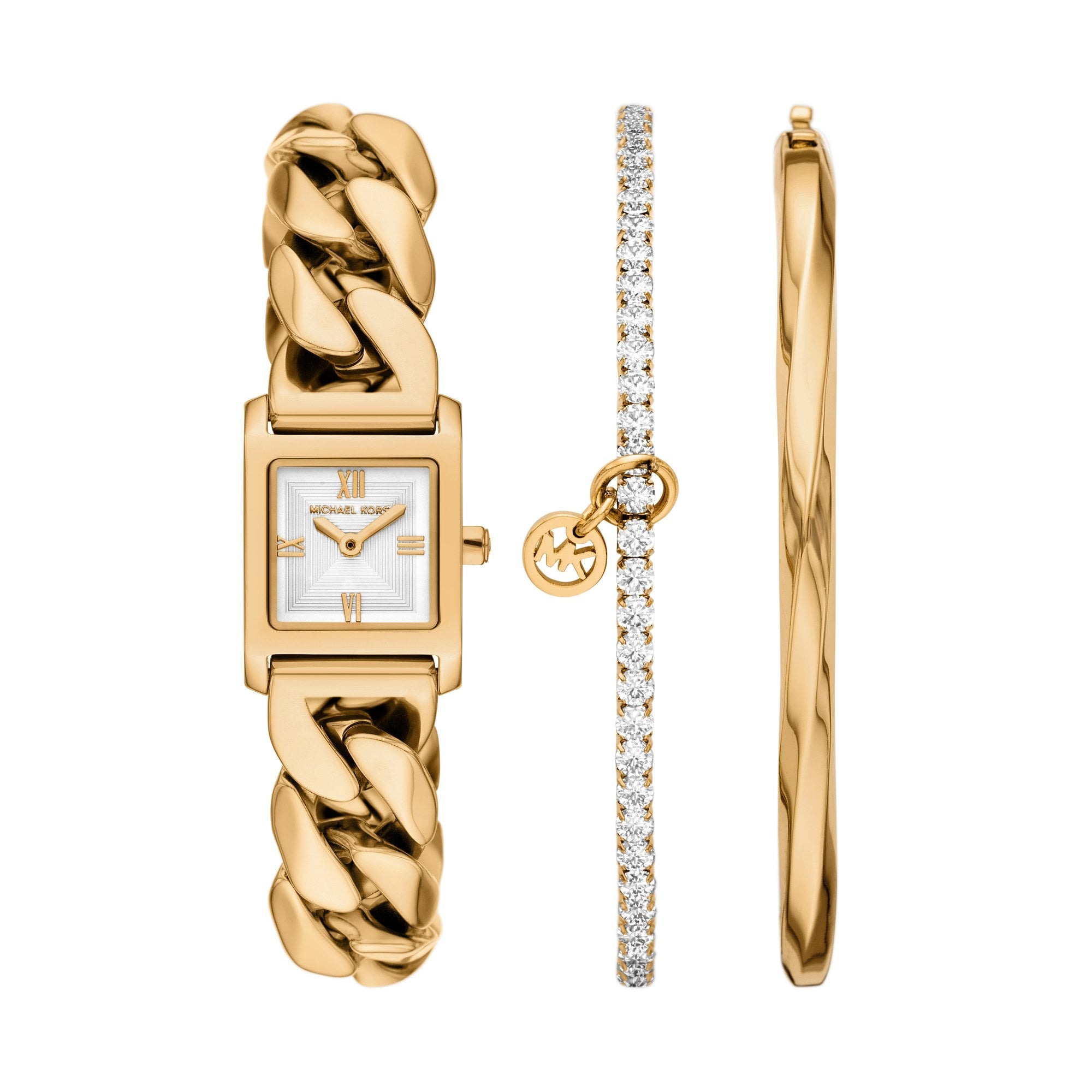 Michael Kors women's watch, white dial