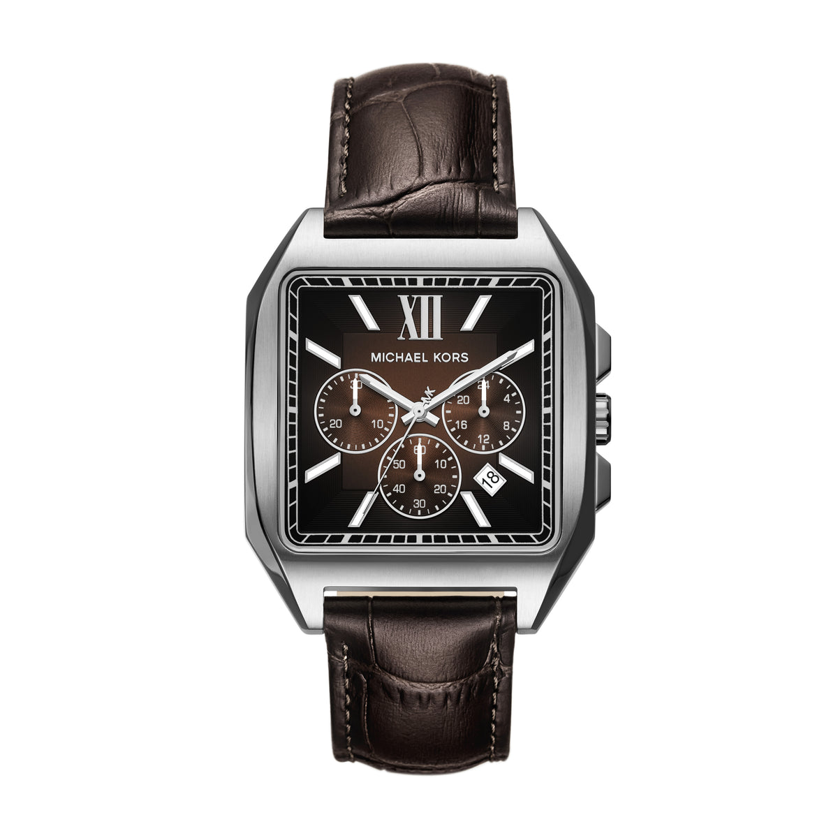 Michael Kors Hayes Chrono Brown MK9300 front packshot