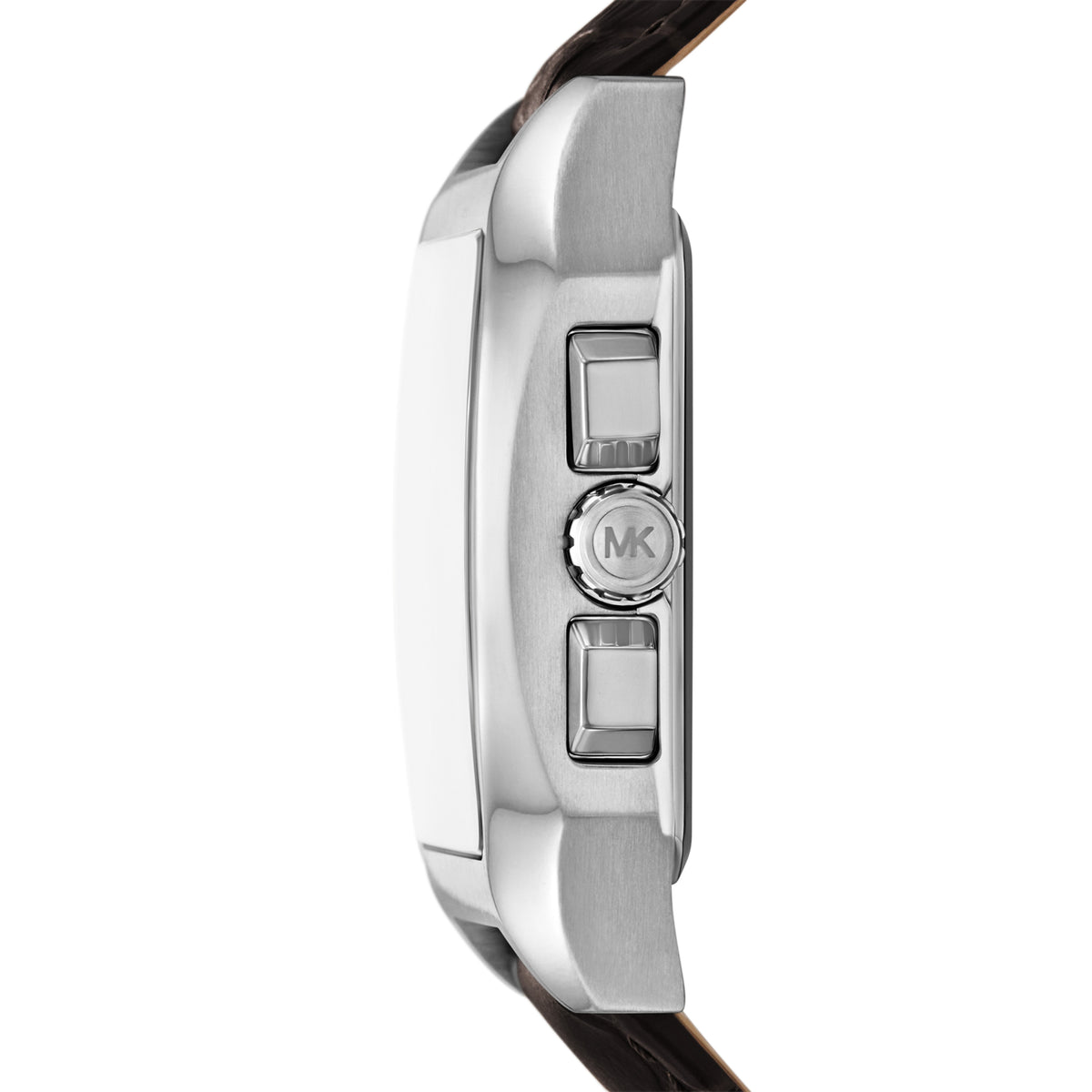 Michael Kors Hayes Chrono Brown MK9300 side profile