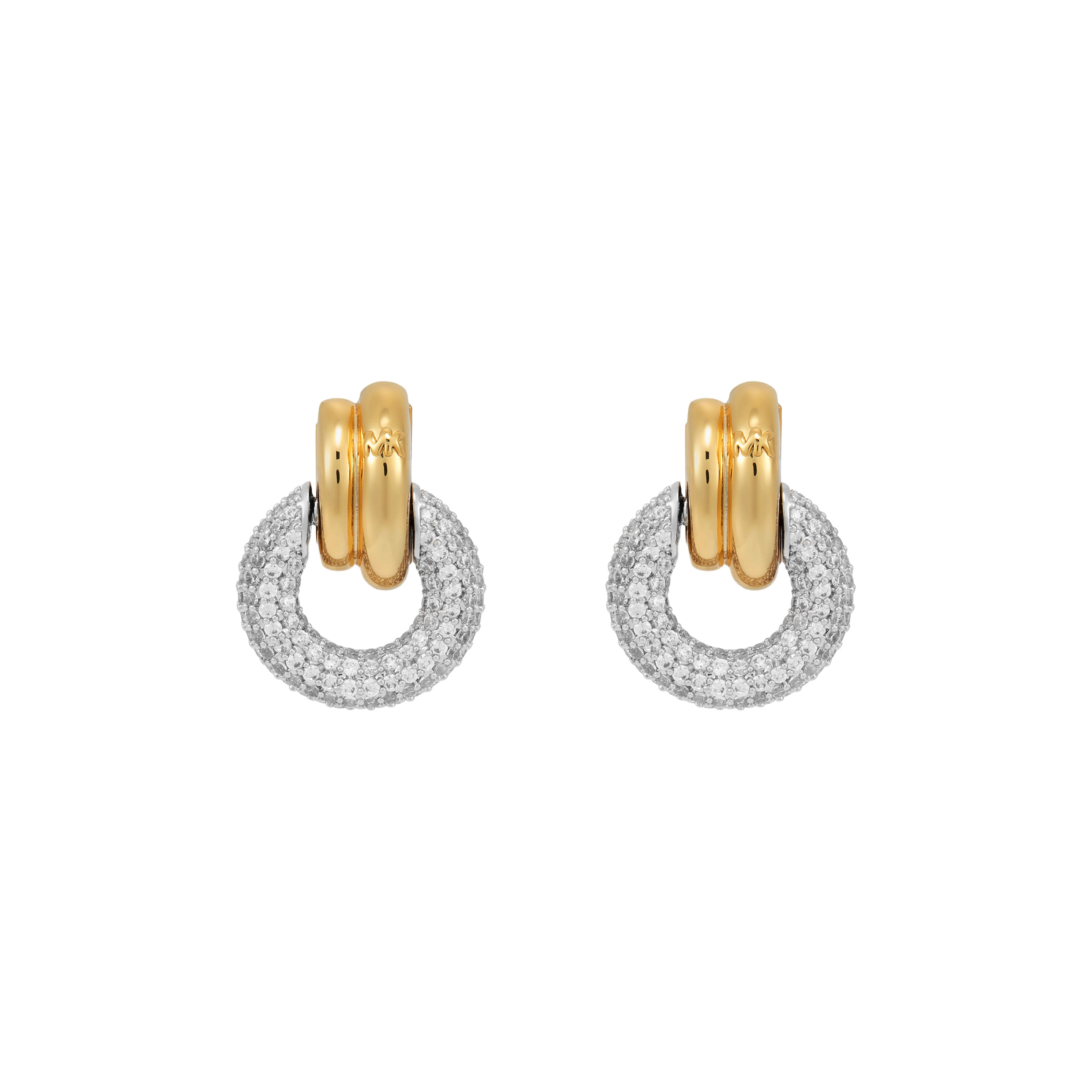Michael Kors Premium Silver and Gold Earring MKJ8533931