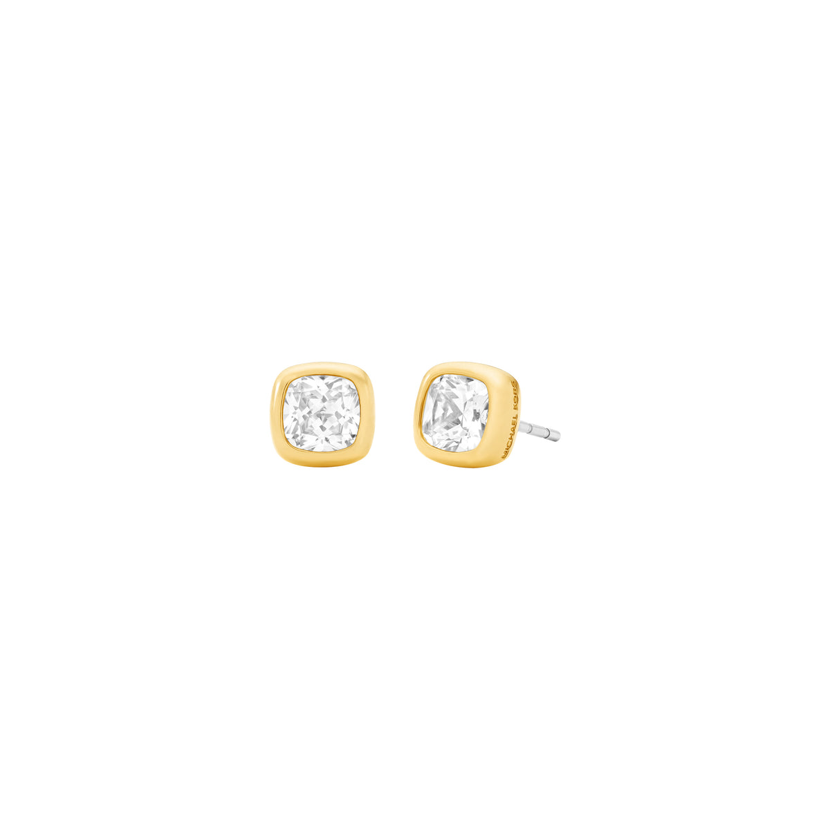Michael Kors Cushion Studs Gold MKJ8705710 front view