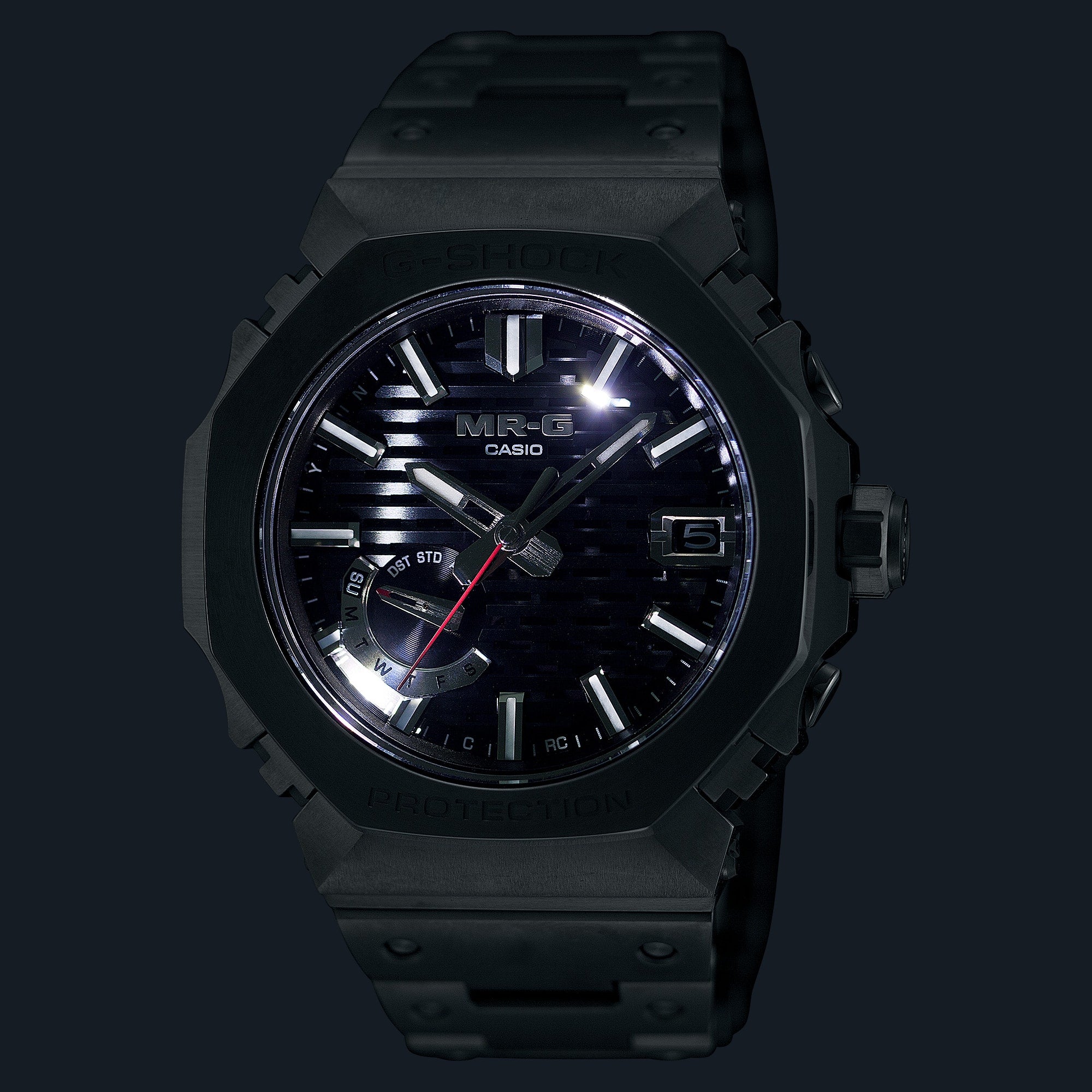 G-Shock MR-G Black Dial Stainless Steel Watch MRGB2100R-2A