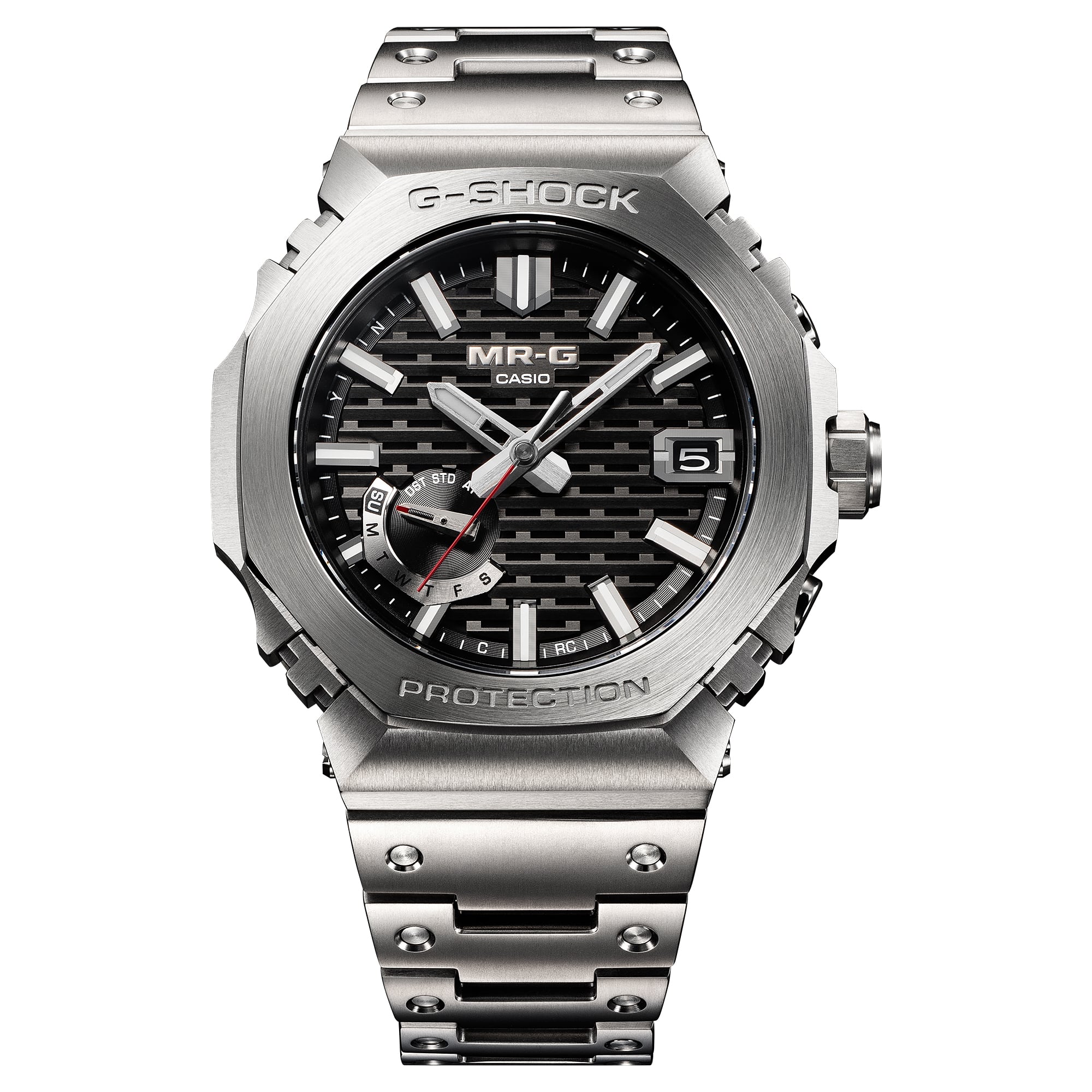 G-Shock MR-G Black Dial Stainless Steel Watch MRGB2100R-2A