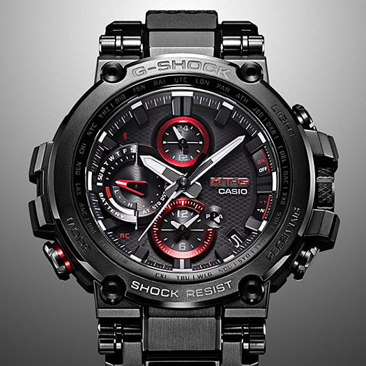 G-Shock MTGB1000B-1A Advanced Shock-Resistant Black Resin Band Watch
