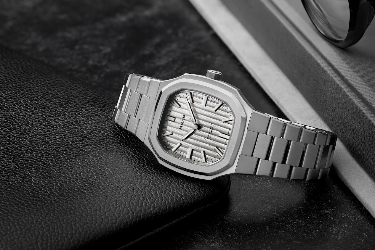 MAEN Manhattan 37 Ice Grey No Date Automatic Watch M2.1.6