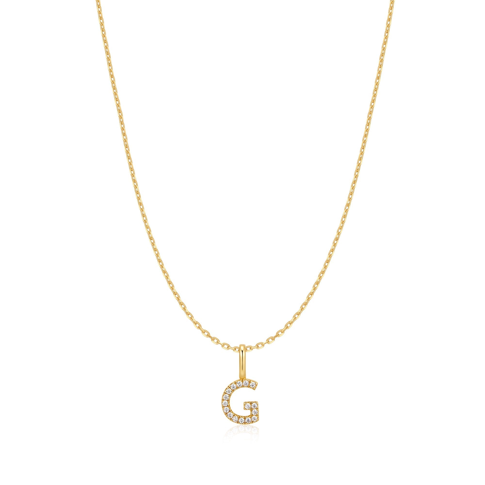 Ania Haie Gold Letter G Initial Necklace