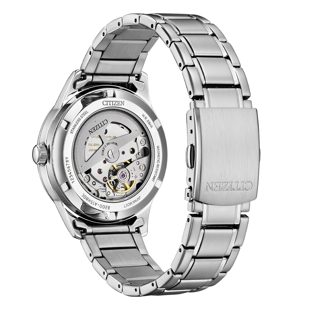 Citizen Mechanical Automatic Blue Dial NY4060-51L